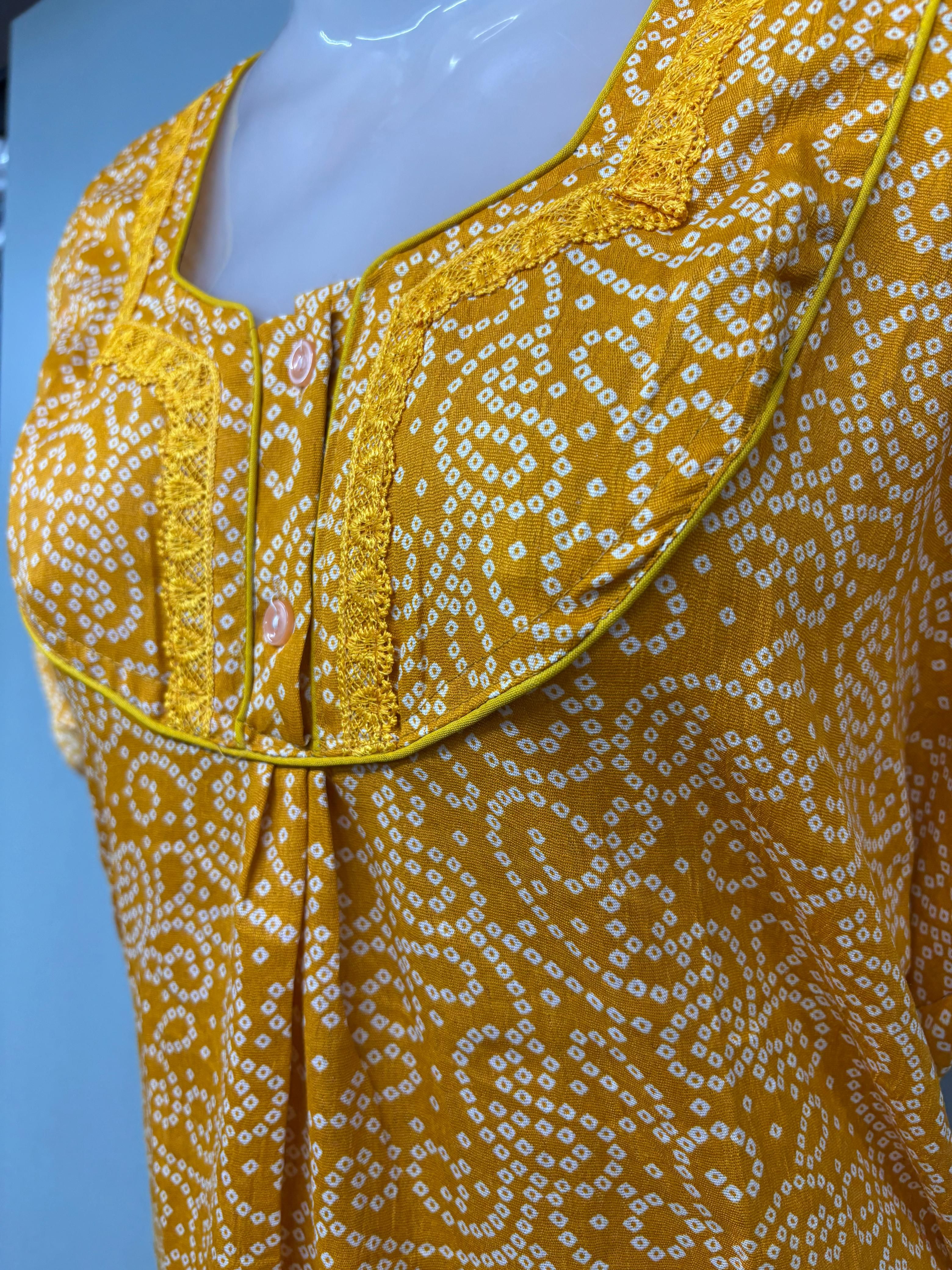 Crush Piping GPU Lace Nighty