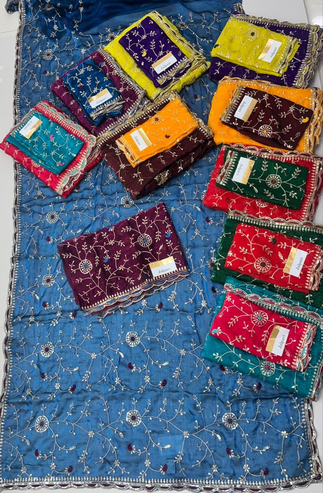 Jalpari Fendy Sequin Saree