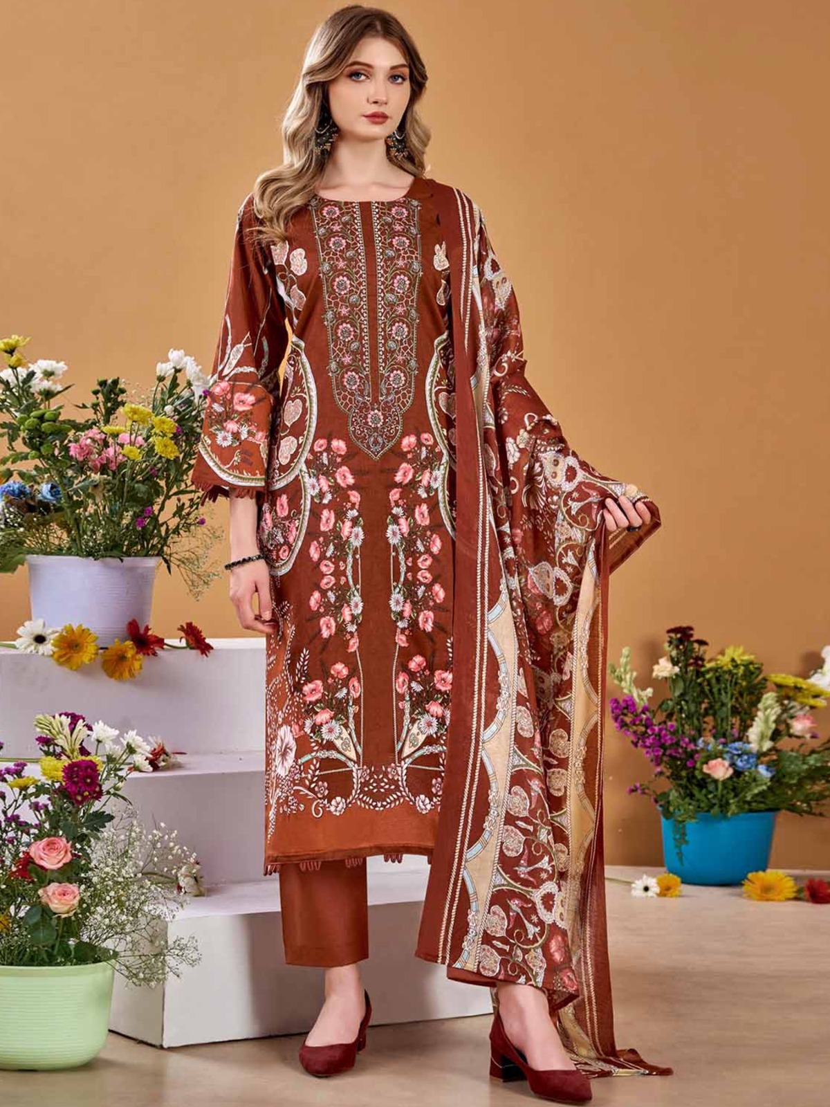 Pakistani 3 Pieces Full Stitched