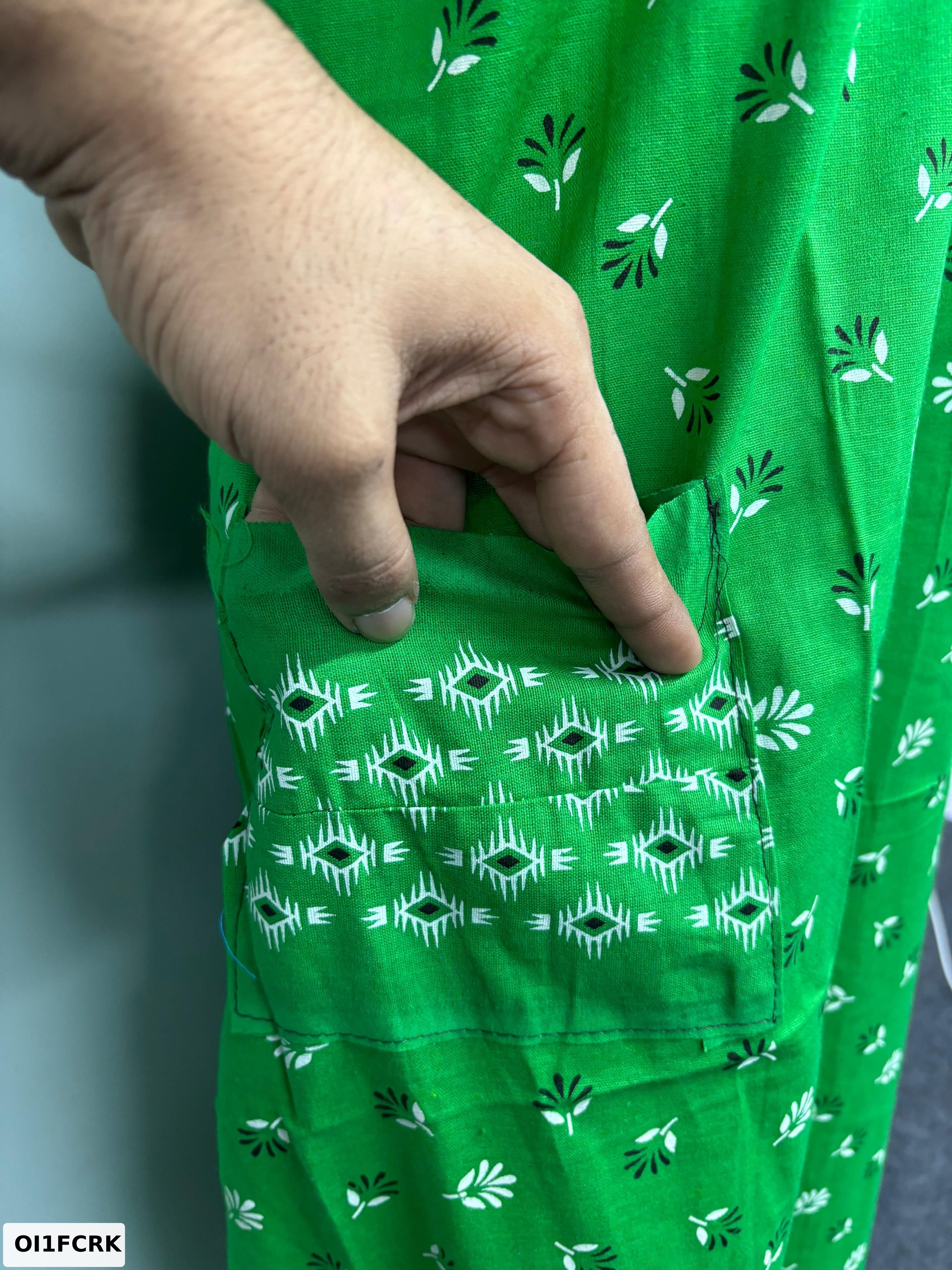 Carol Piping Cotton Nighty