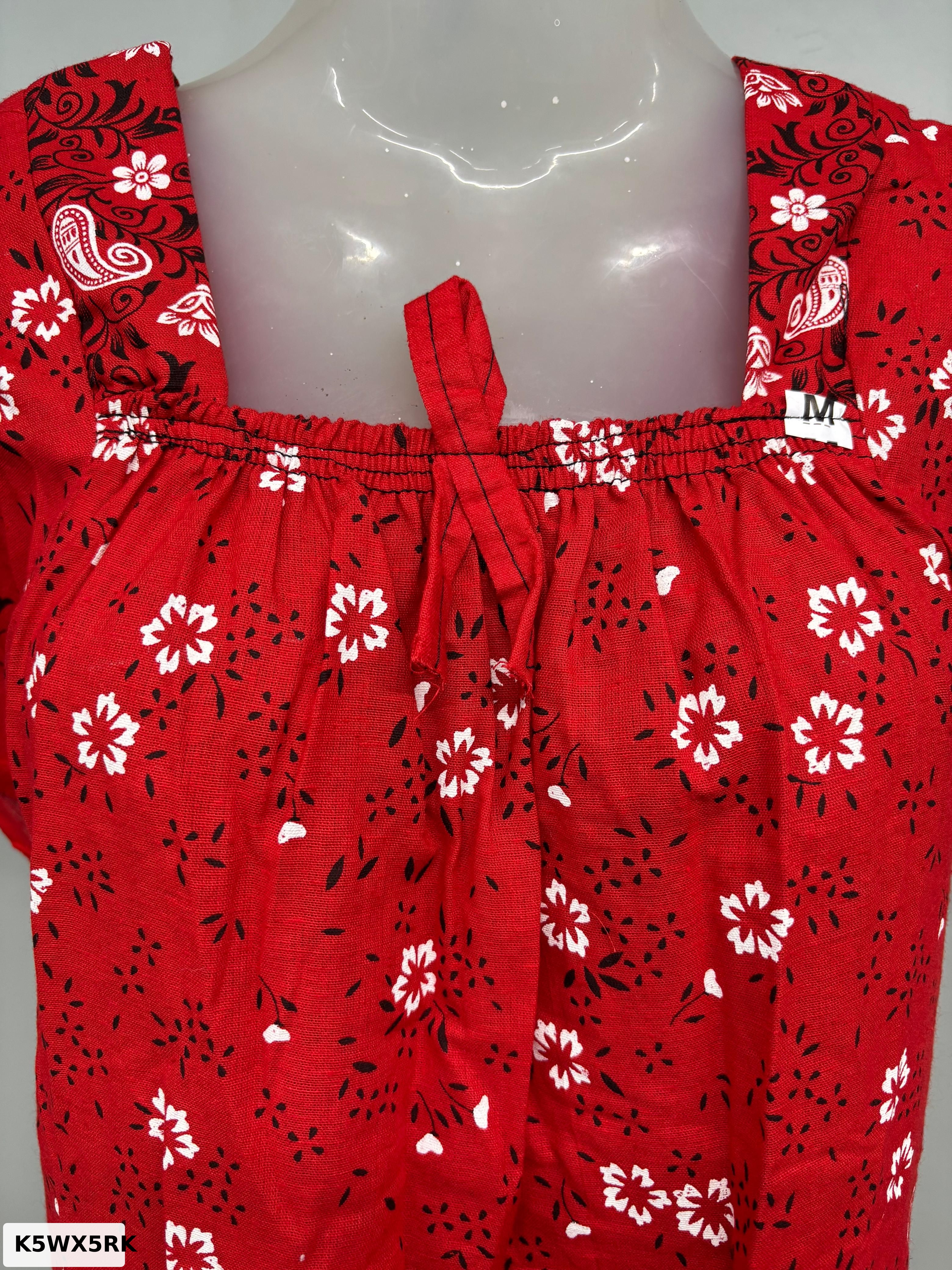 CLOTH COTTON CAROLA ELASTIC NECK NIGHTY