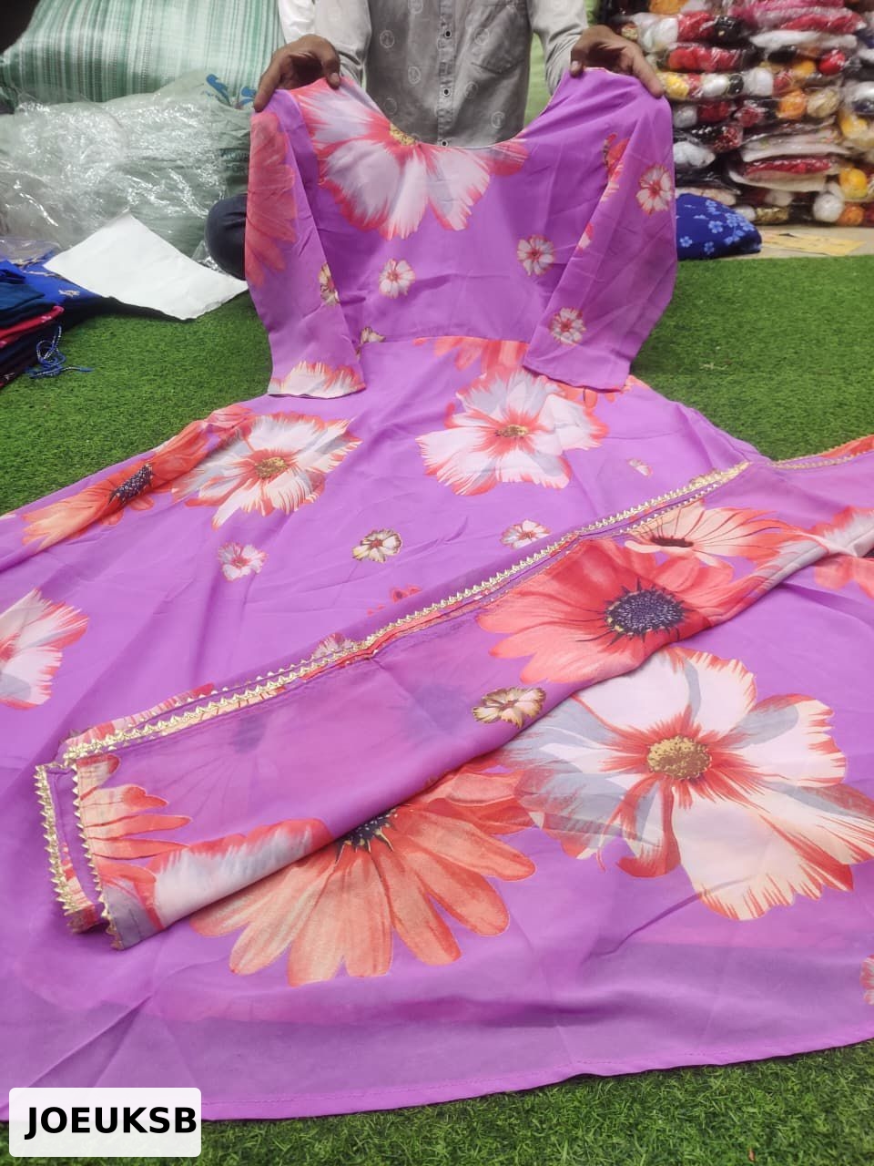 Gown Dupatta Collection Georgette