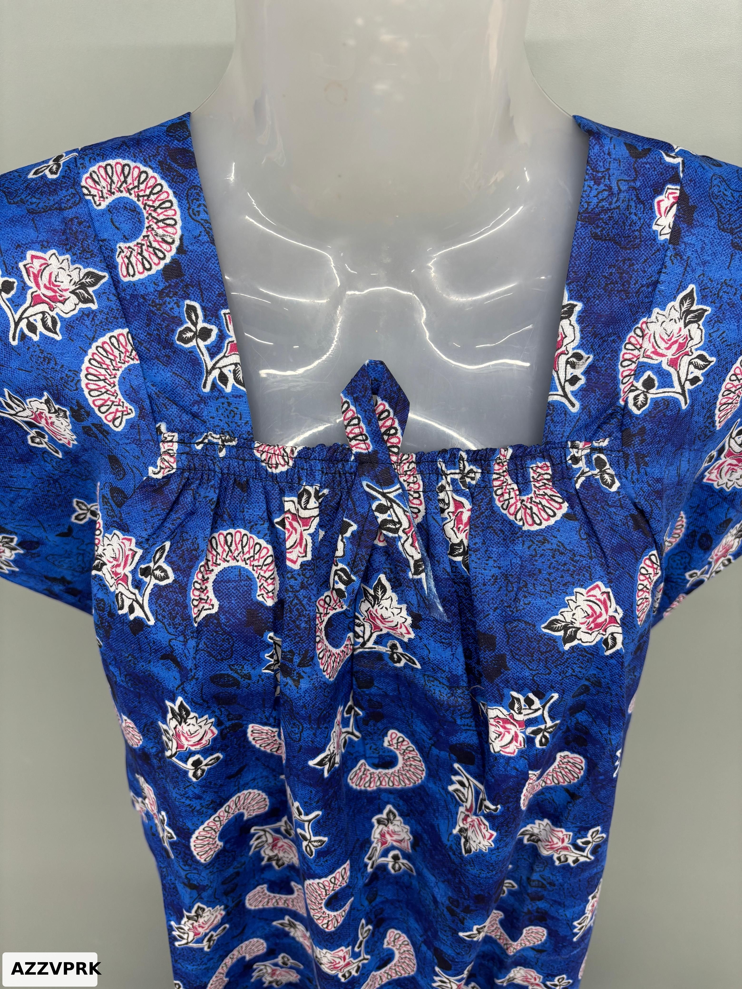 Chirag Cotton Elastic Neck Nighty