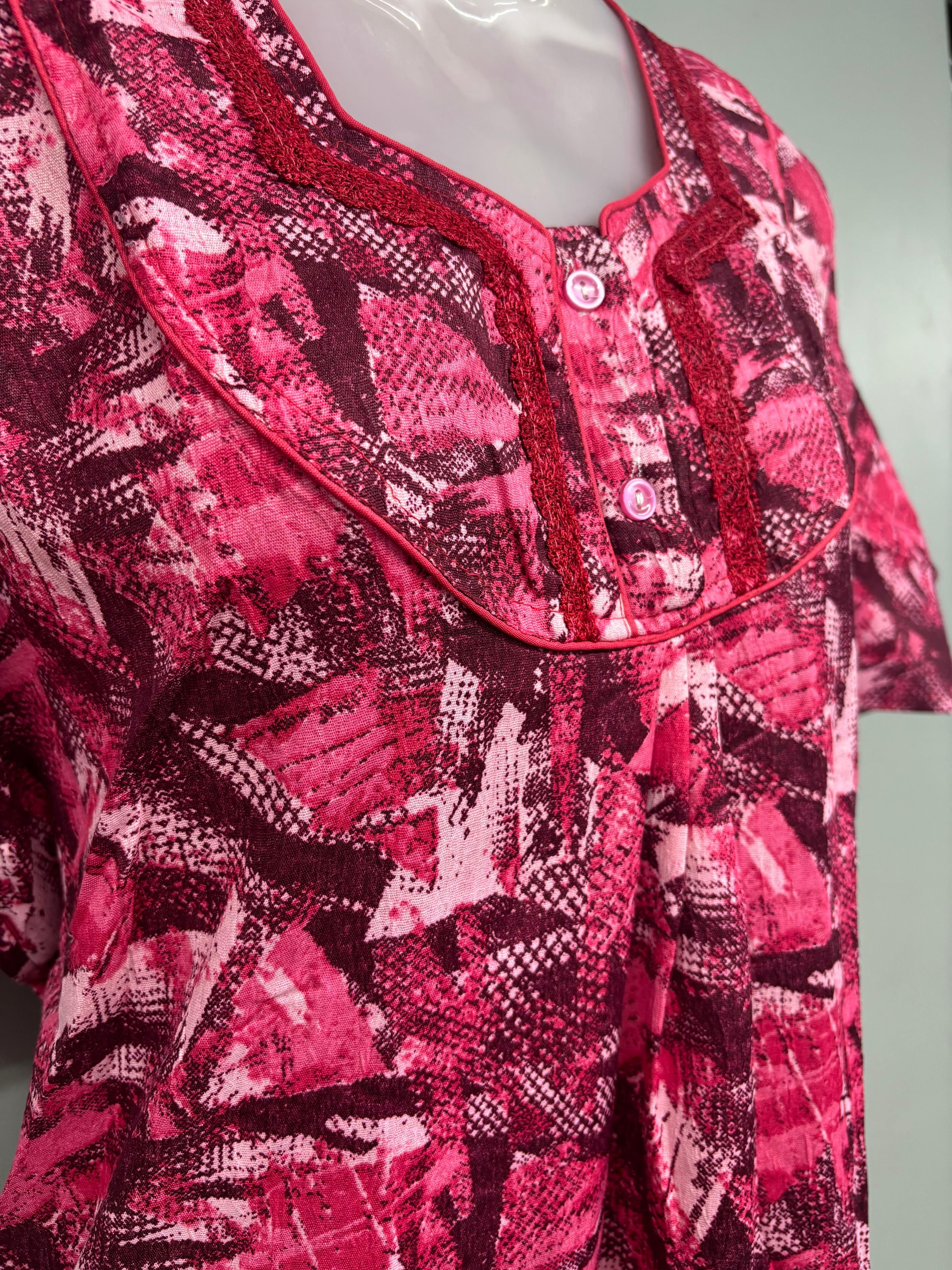 Crush Piping GPU Lace Nighty