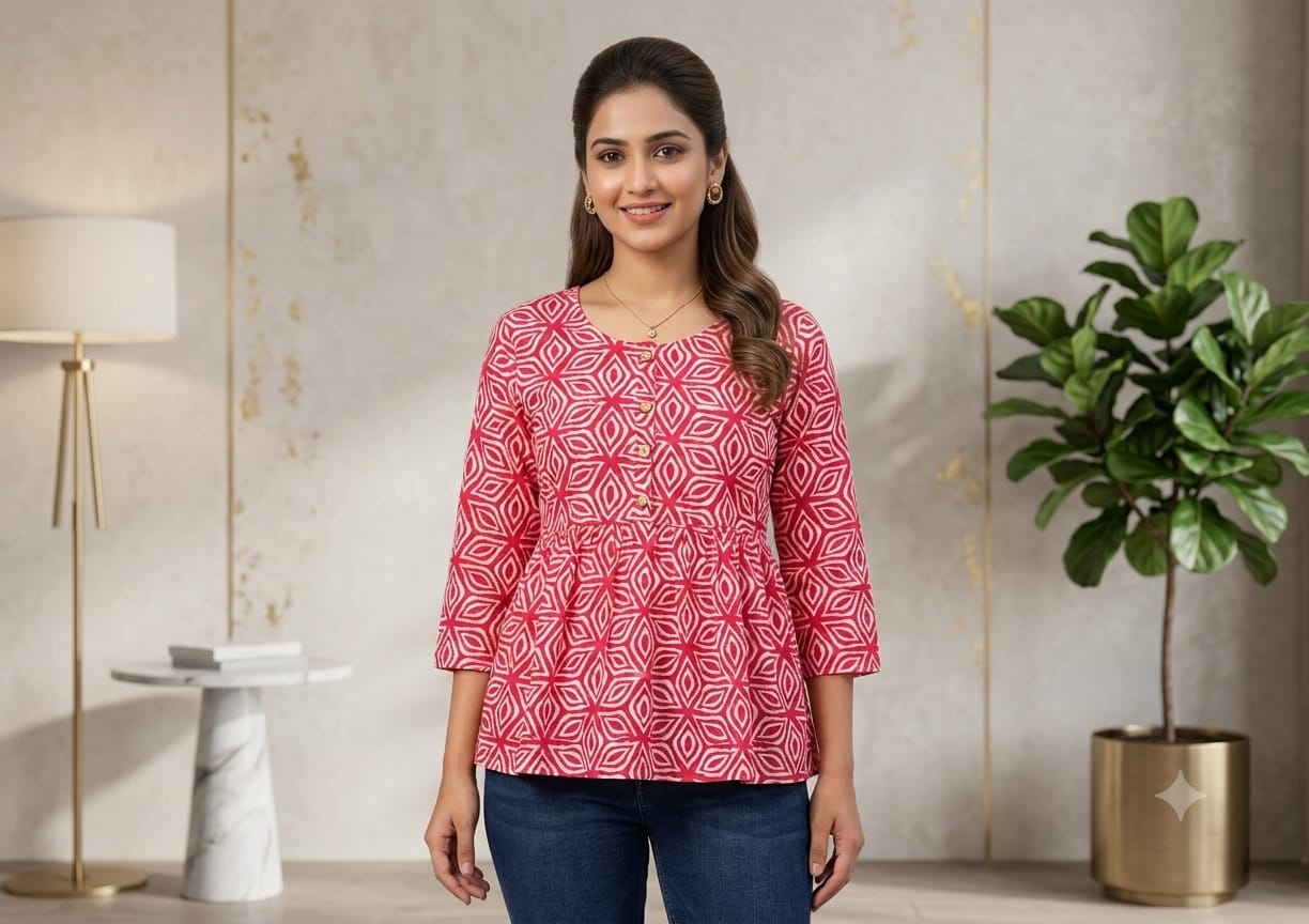 Fancy Tunic Top