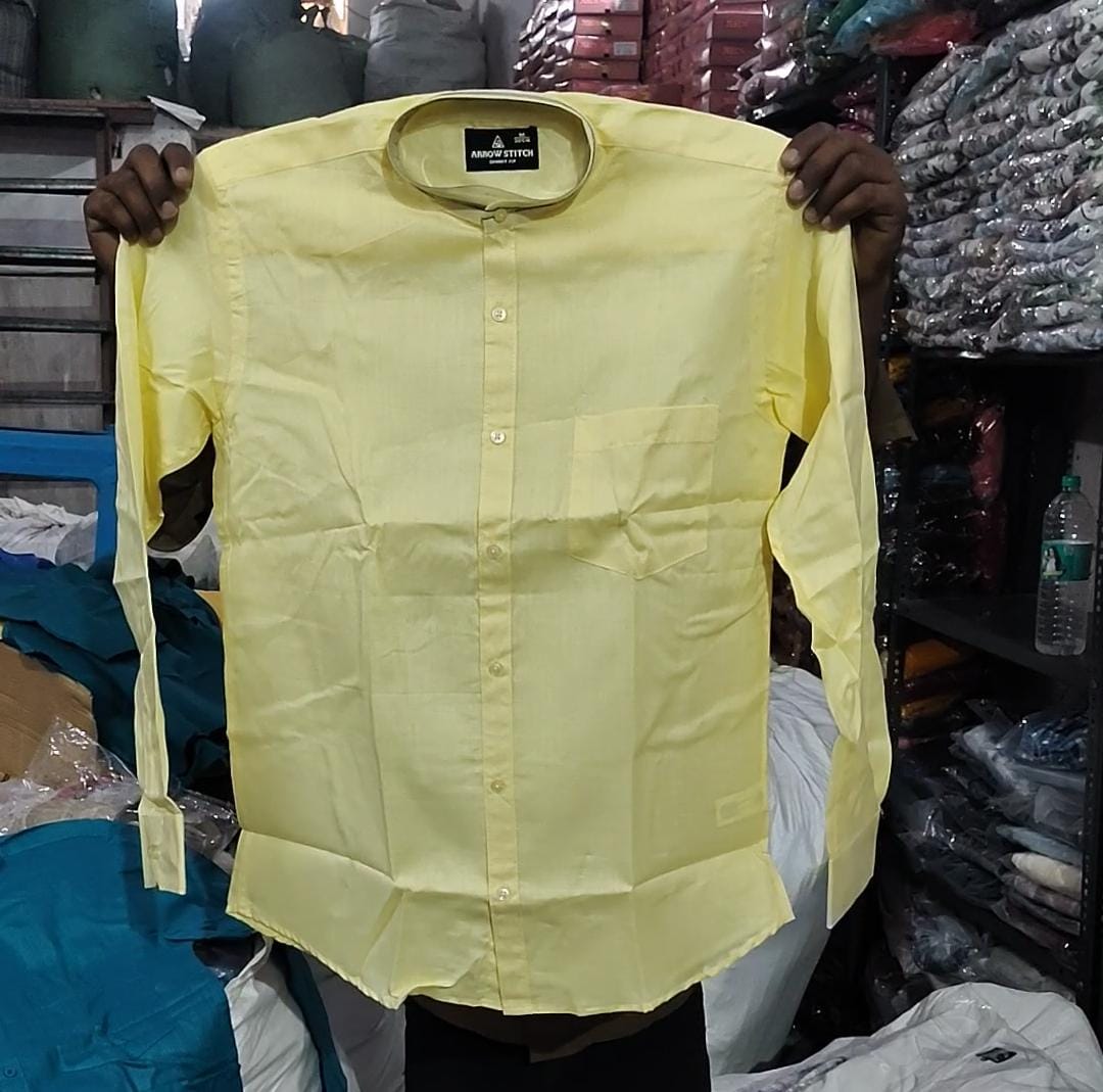 Men's Stand Collar Shirt Collection