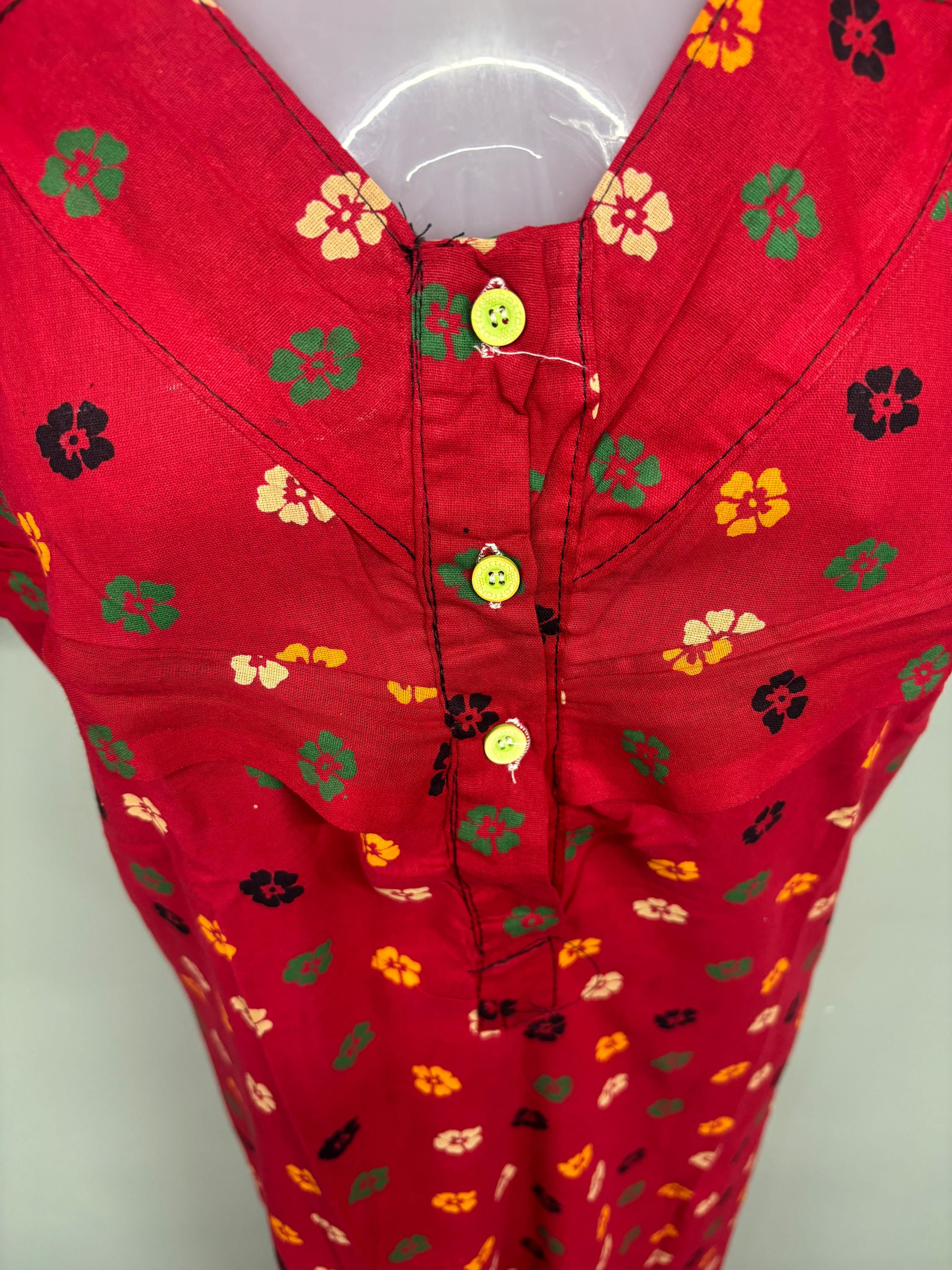 Gujri Feeding Chain Cotton Nighty