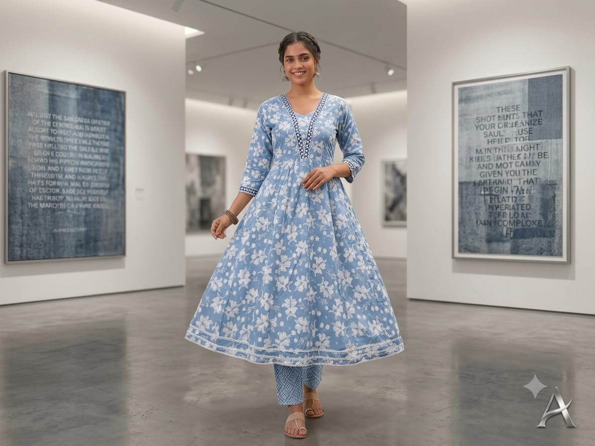 Trending Anarkali Style 2 Pieces Gheraa Style 2 Pieces