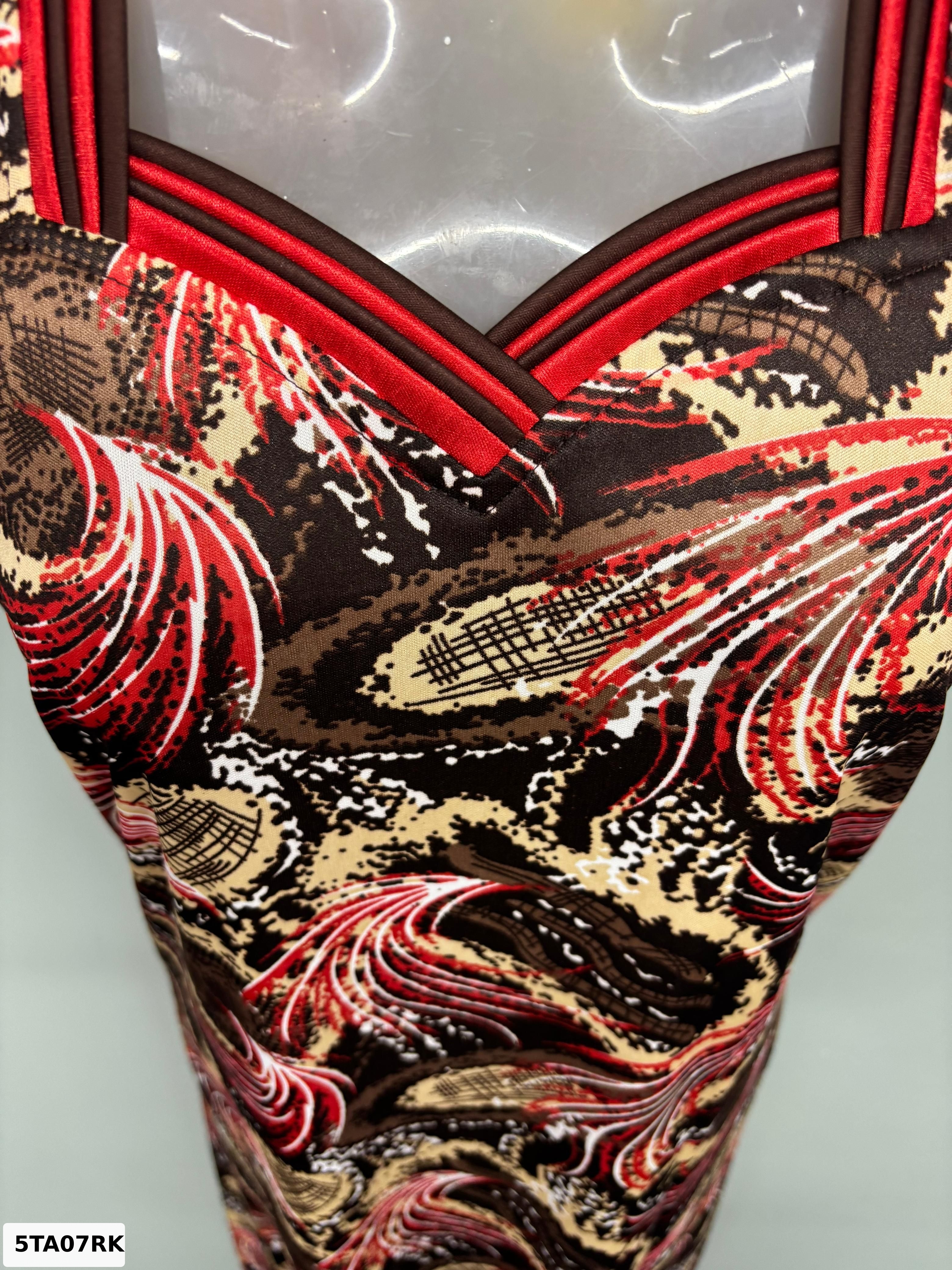 Malai Sareena Fancy Neck Nighty