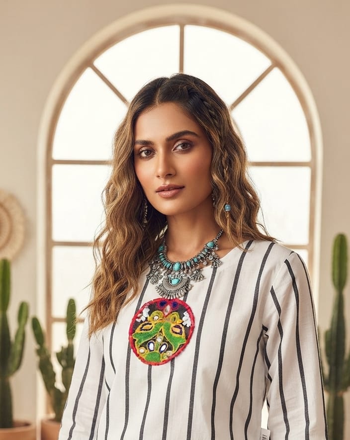 Navratri Special Ladies Top & T-Shirt With Navratri Patch Collection
