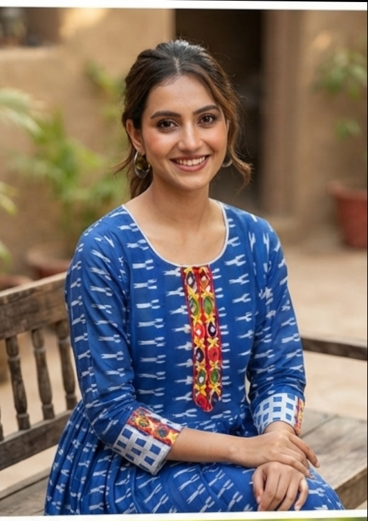 Designer One Piece With Navratri