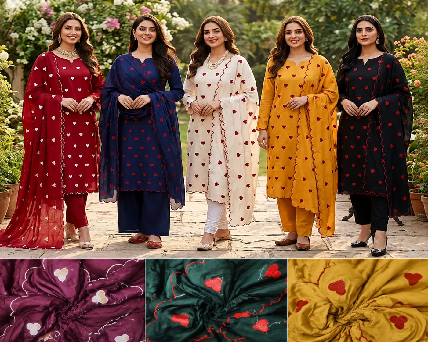 Trending 3-Piece Suit - Kurtis