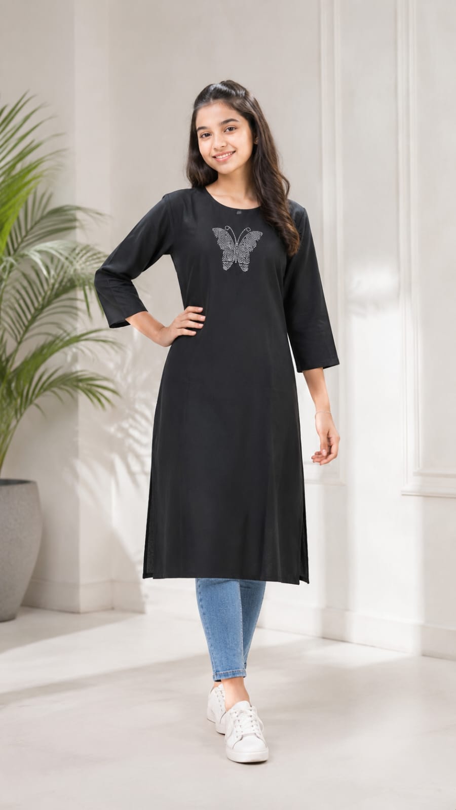 Cotton Slub Kids Kurtis