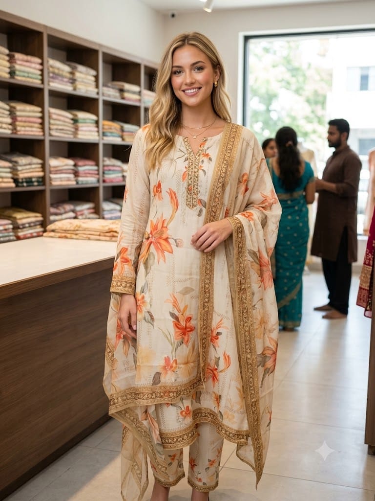 3-Piece Collection Premium Kurtis