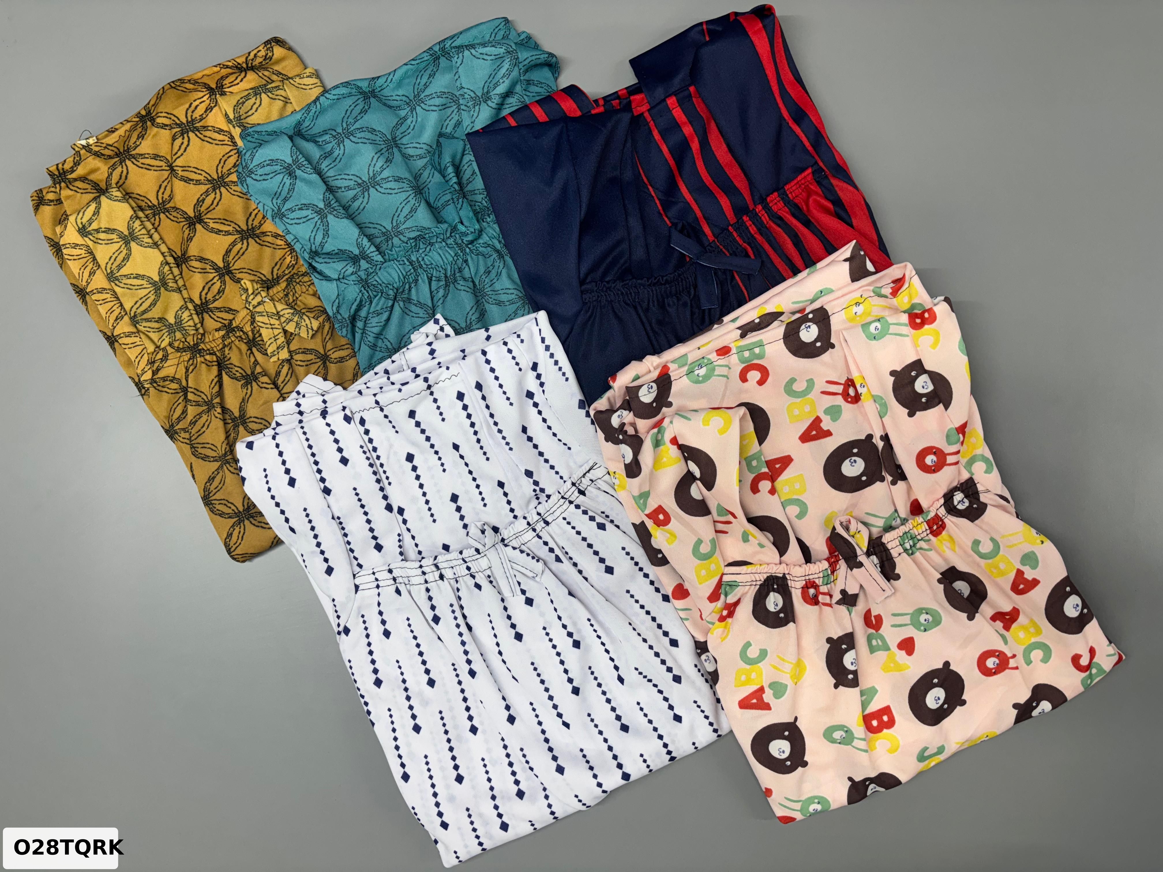 Sareena Print Elastic Nighty