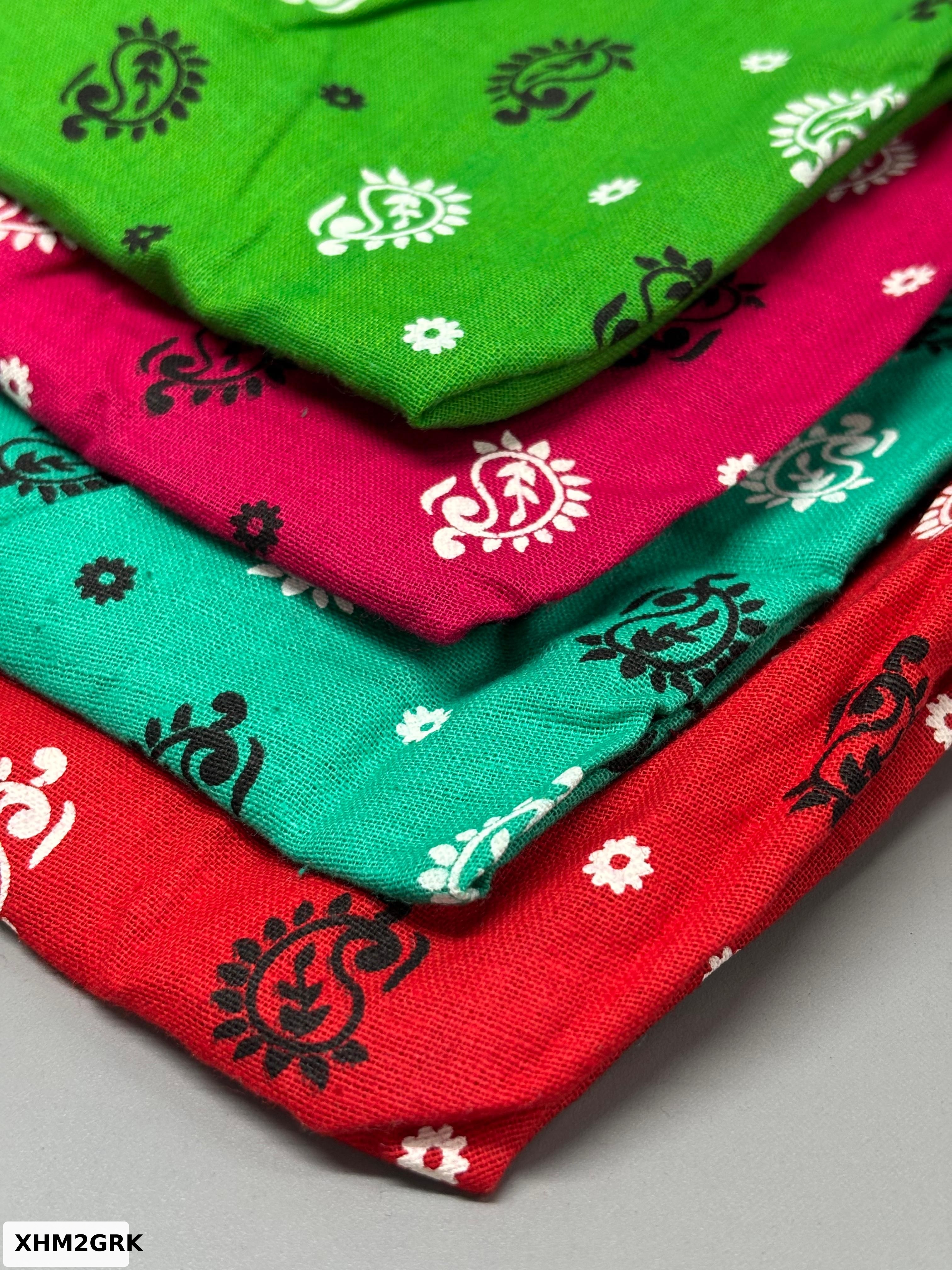 Cotton Carola Print Elastic Neck Nighty