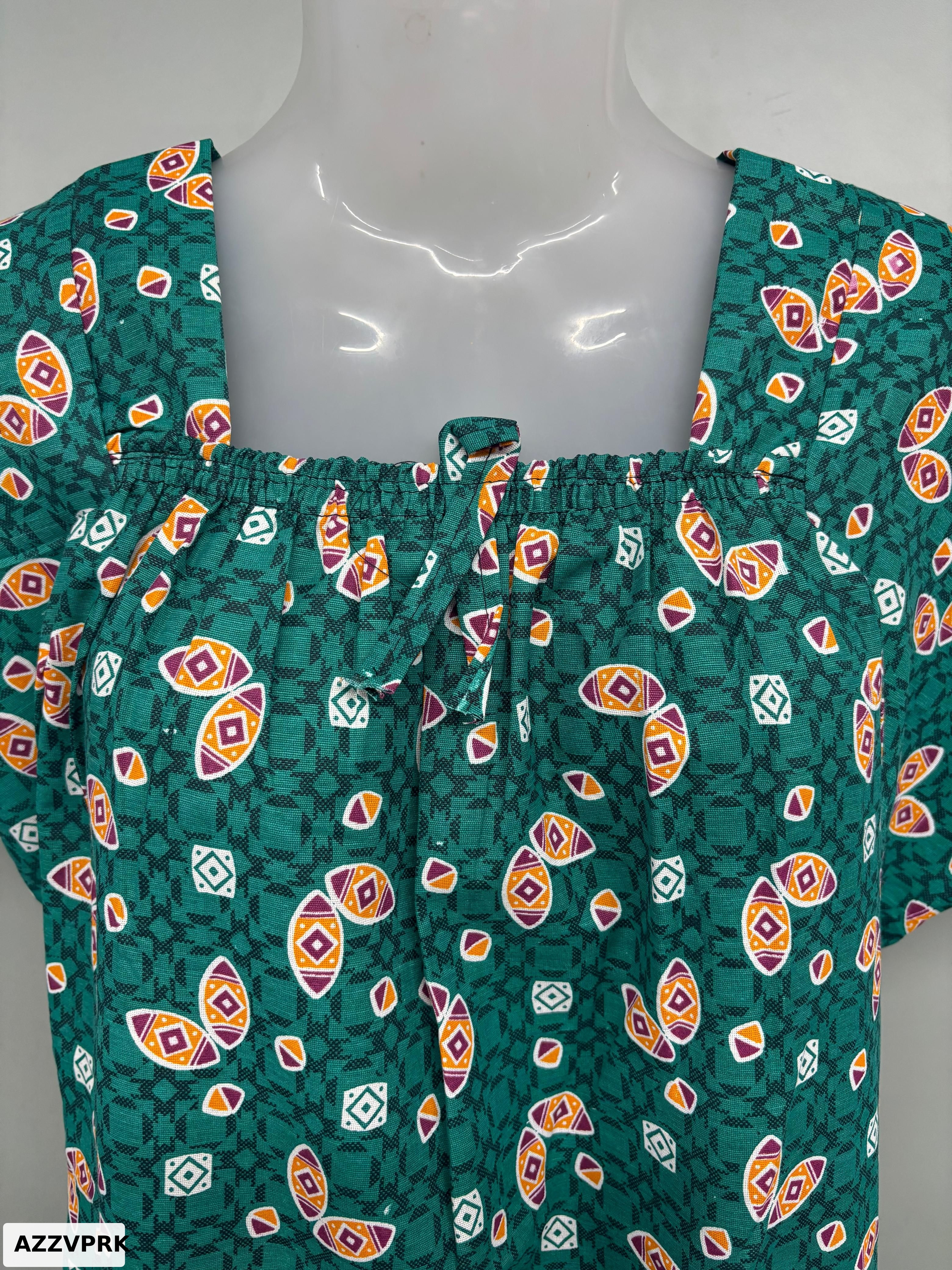 Chirag Cotton Elastic Neck Nighty