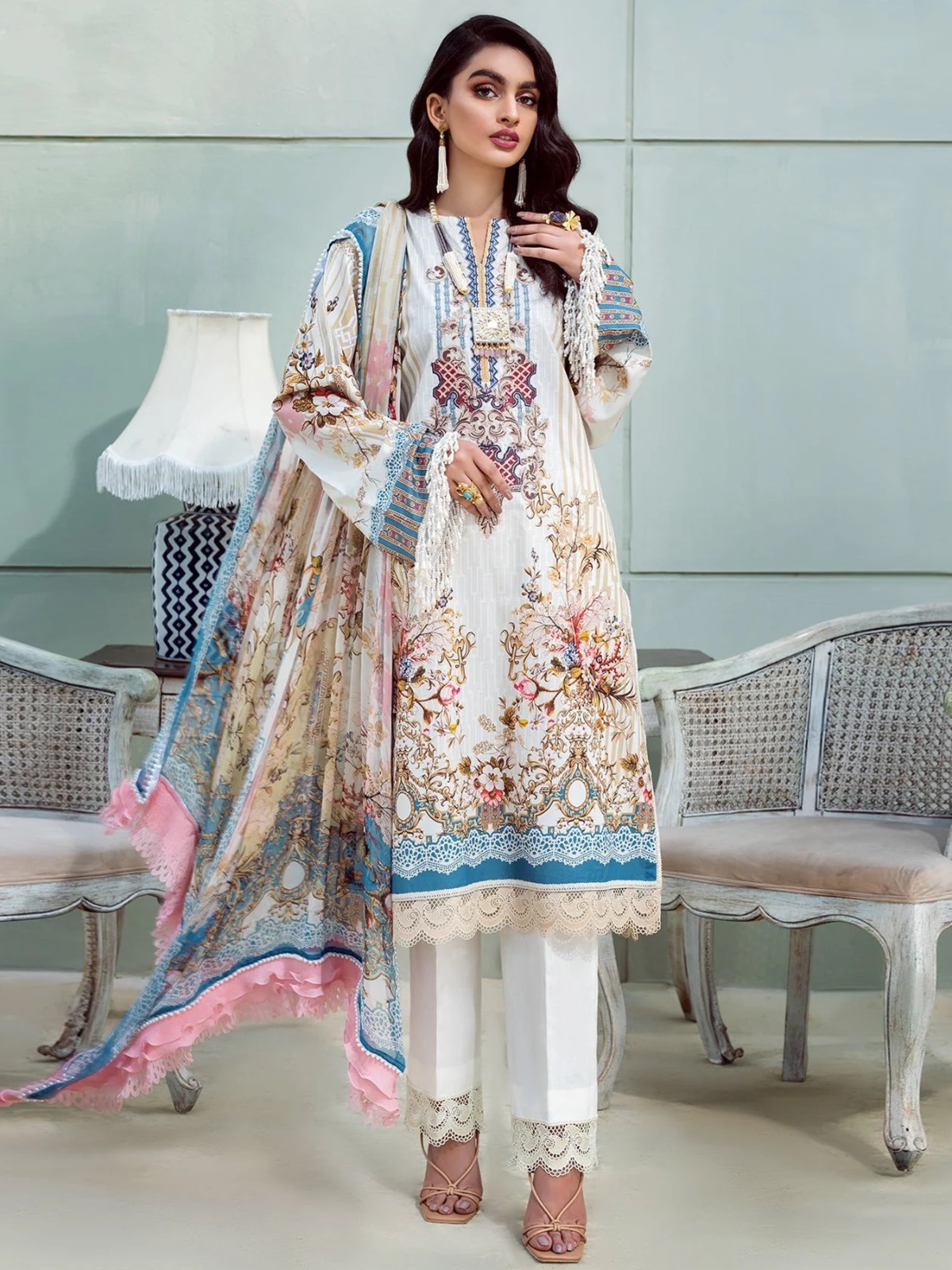 Pakistani 3 Pieces Full Stitched