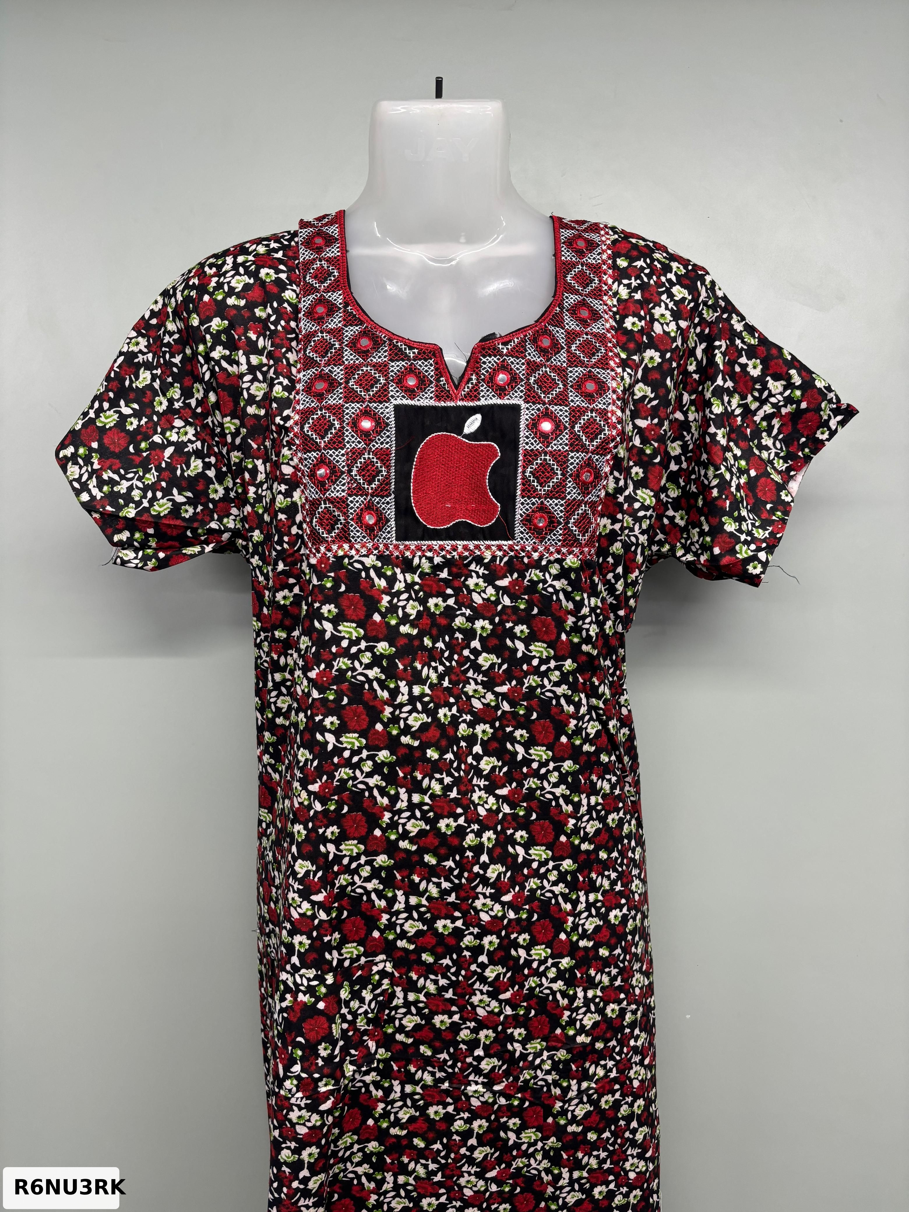 Cotton Procin Work Nighty