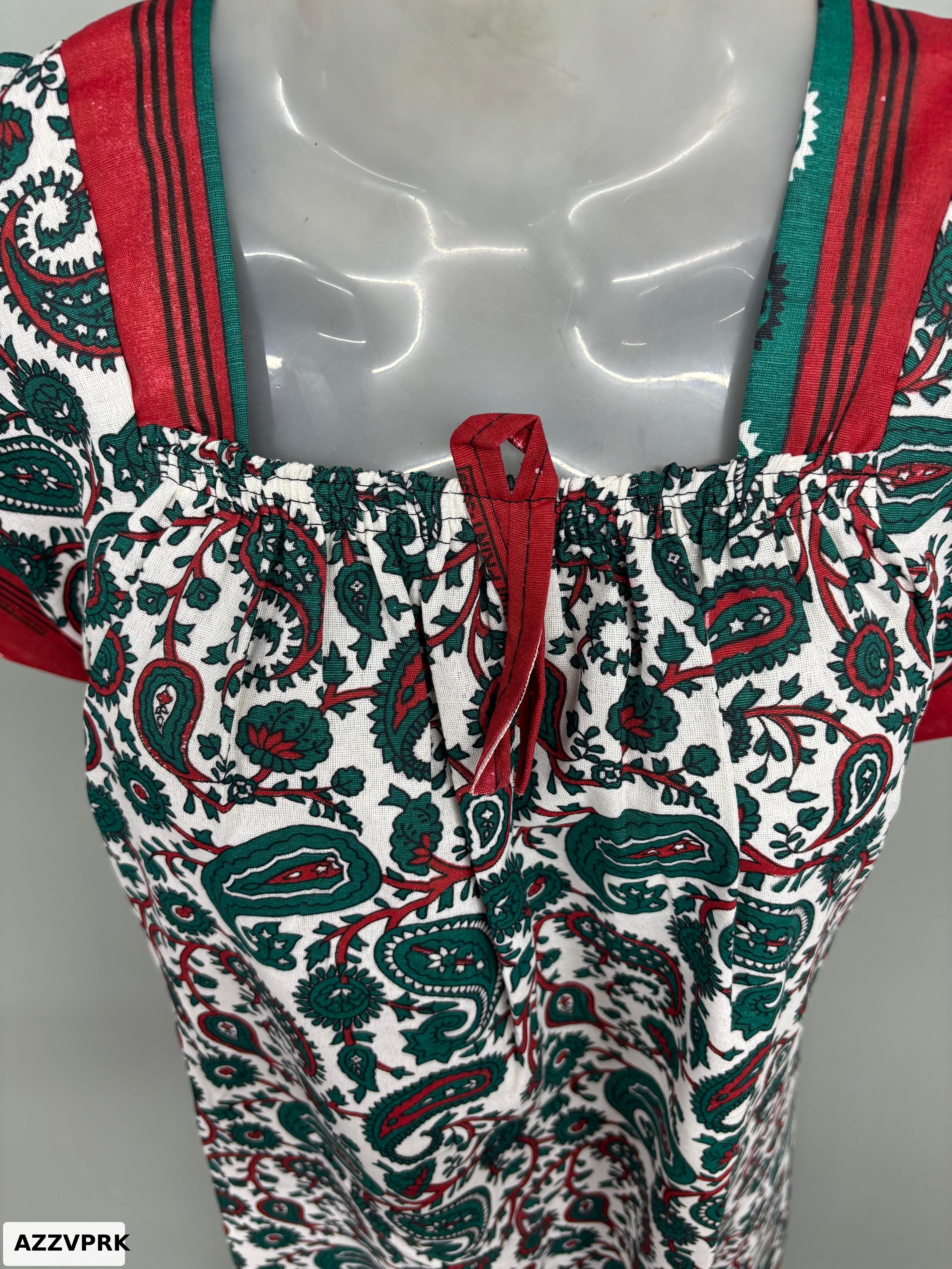 Chirag Cotton Elastic Neck Nighty