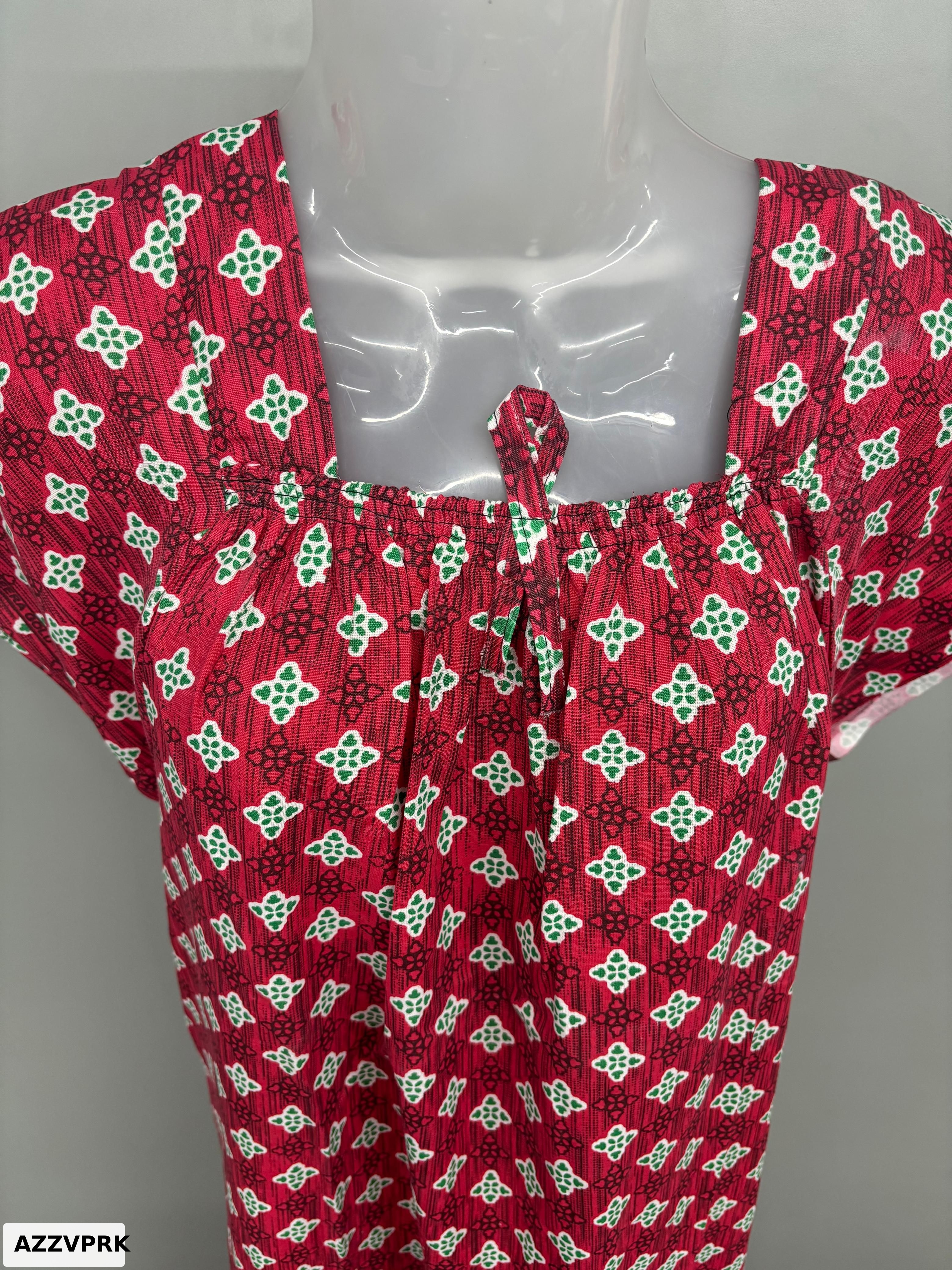 Chirag Cotton Elastic Neck Nighty