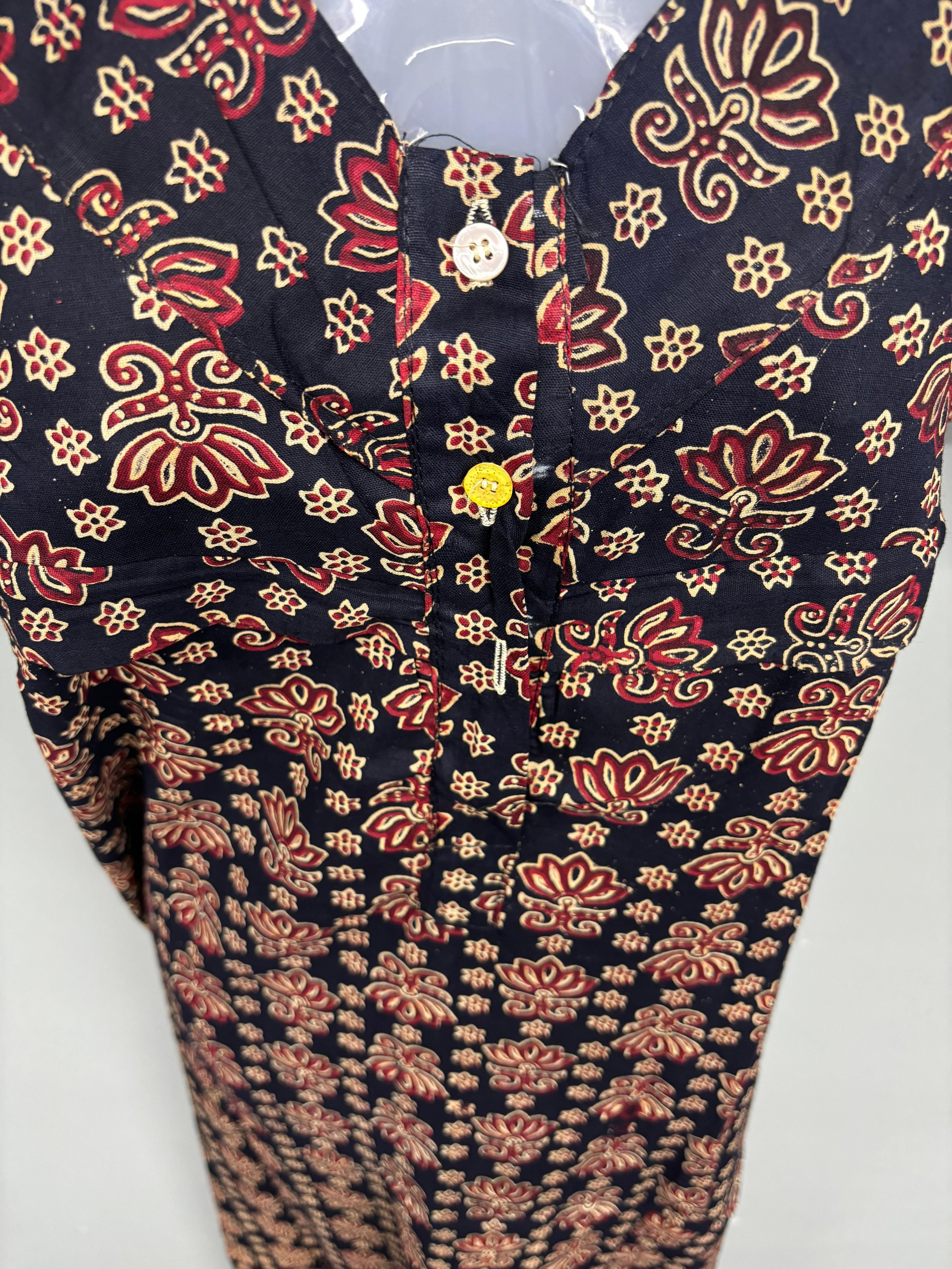 Gujri Feeding Chain Cotton Nighty