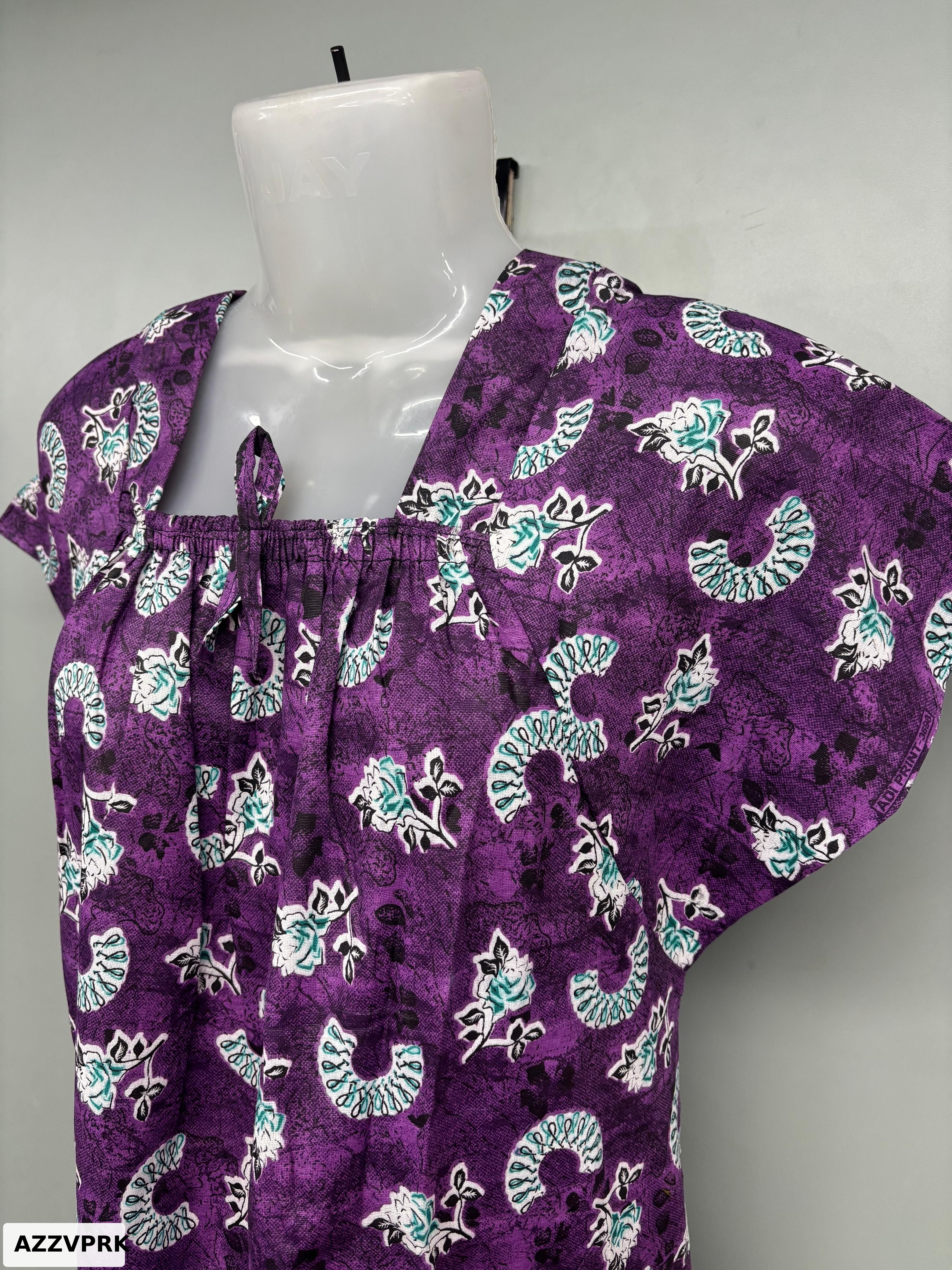Chirag Cotton Elastic Neck Nighty
