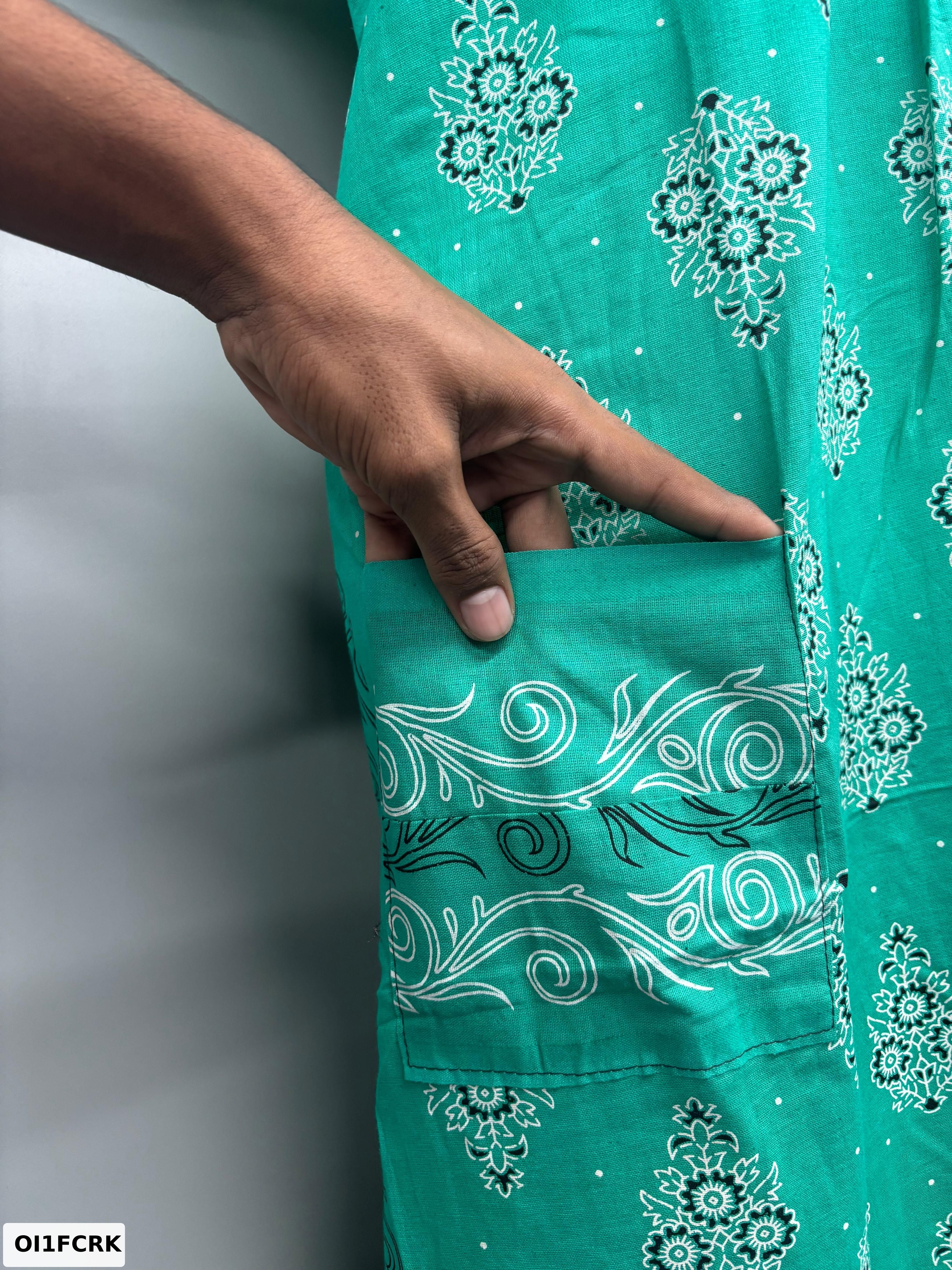 Carol Piping Cotton Nighty