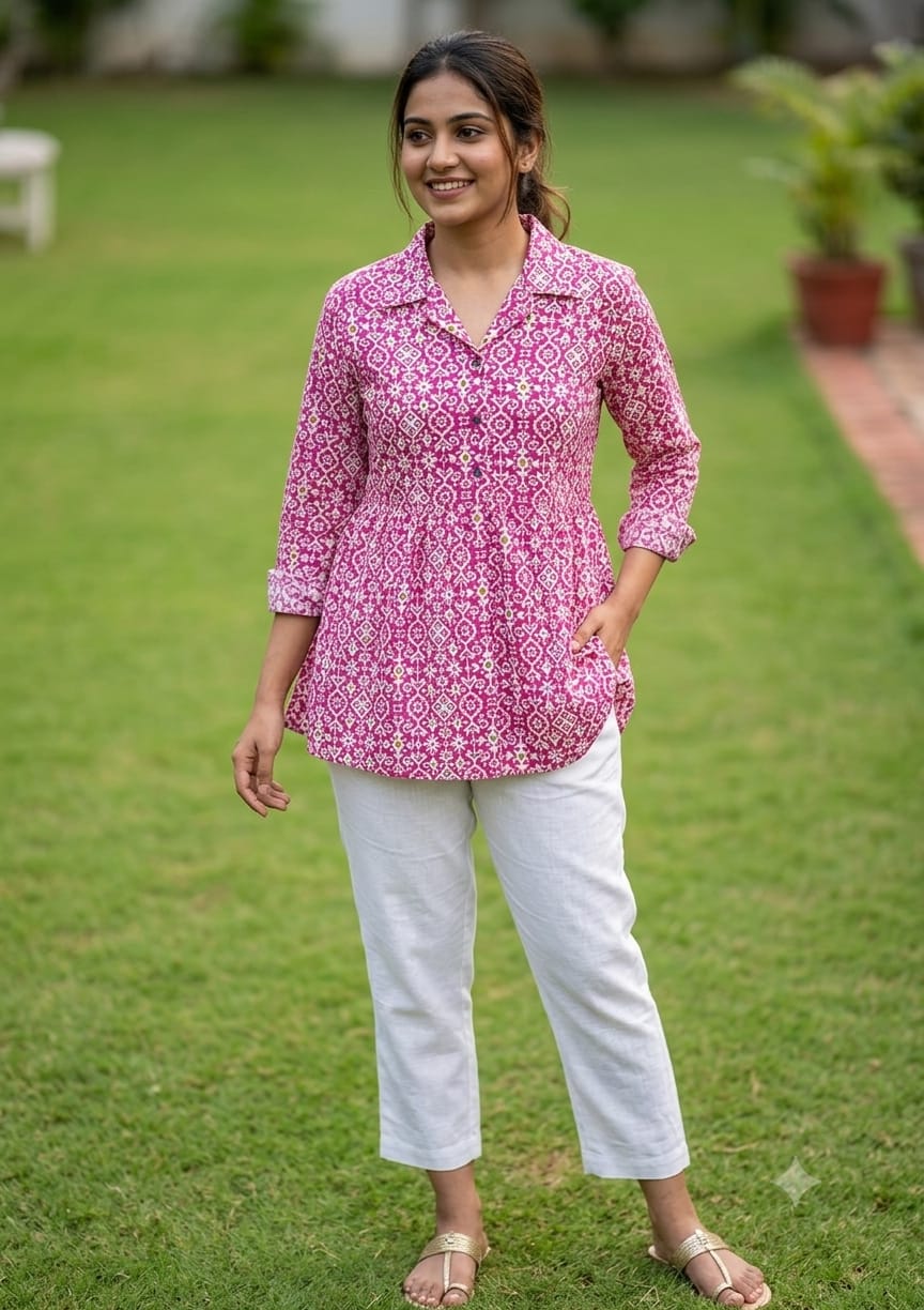 Fancy Tunic Top
