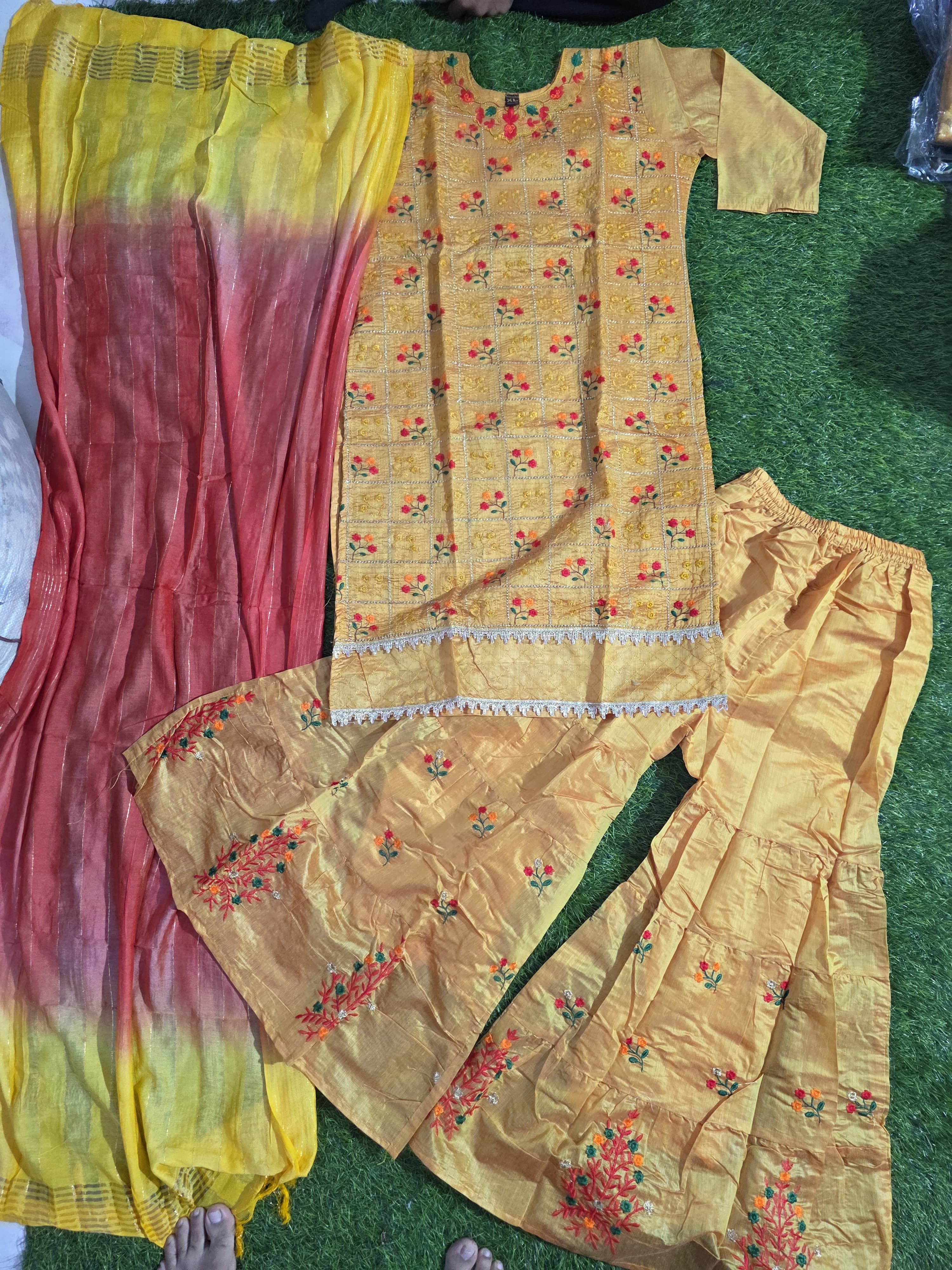 New Sharara Pettan Full Stich