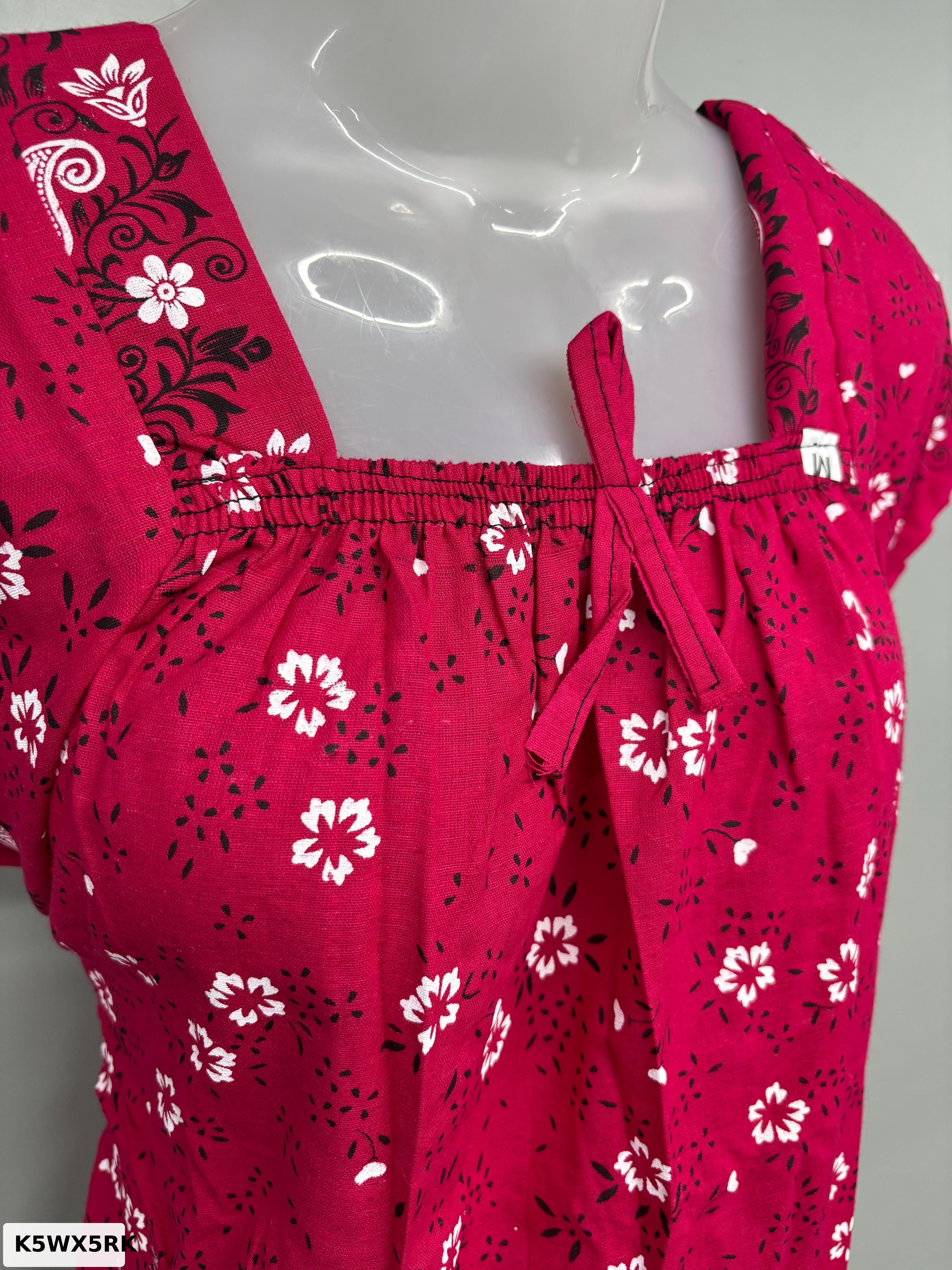 CLOTH COTTON CAROLA ELASTIC NECK NIGHTY