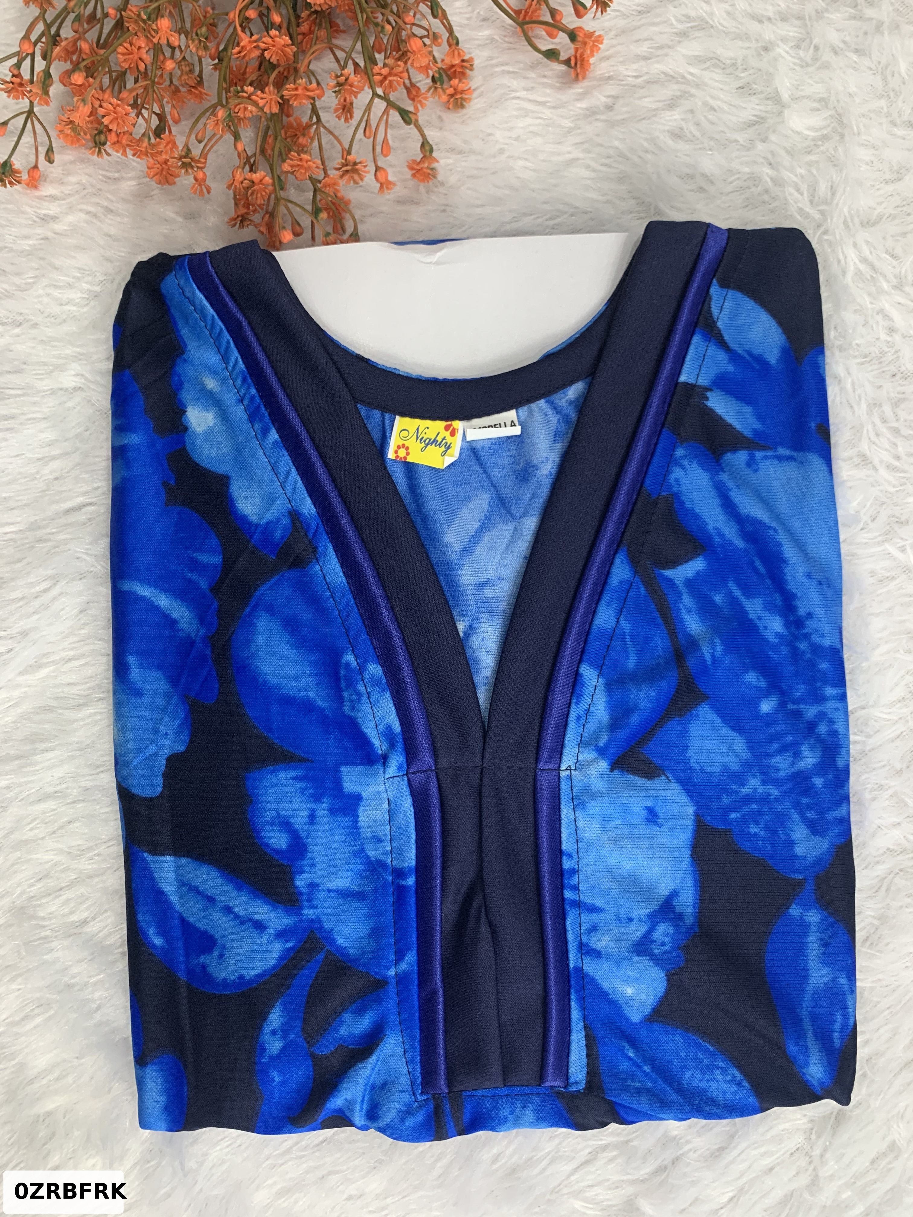 Heavy Sareena Umbrella Gher Full Sleeve Nighty