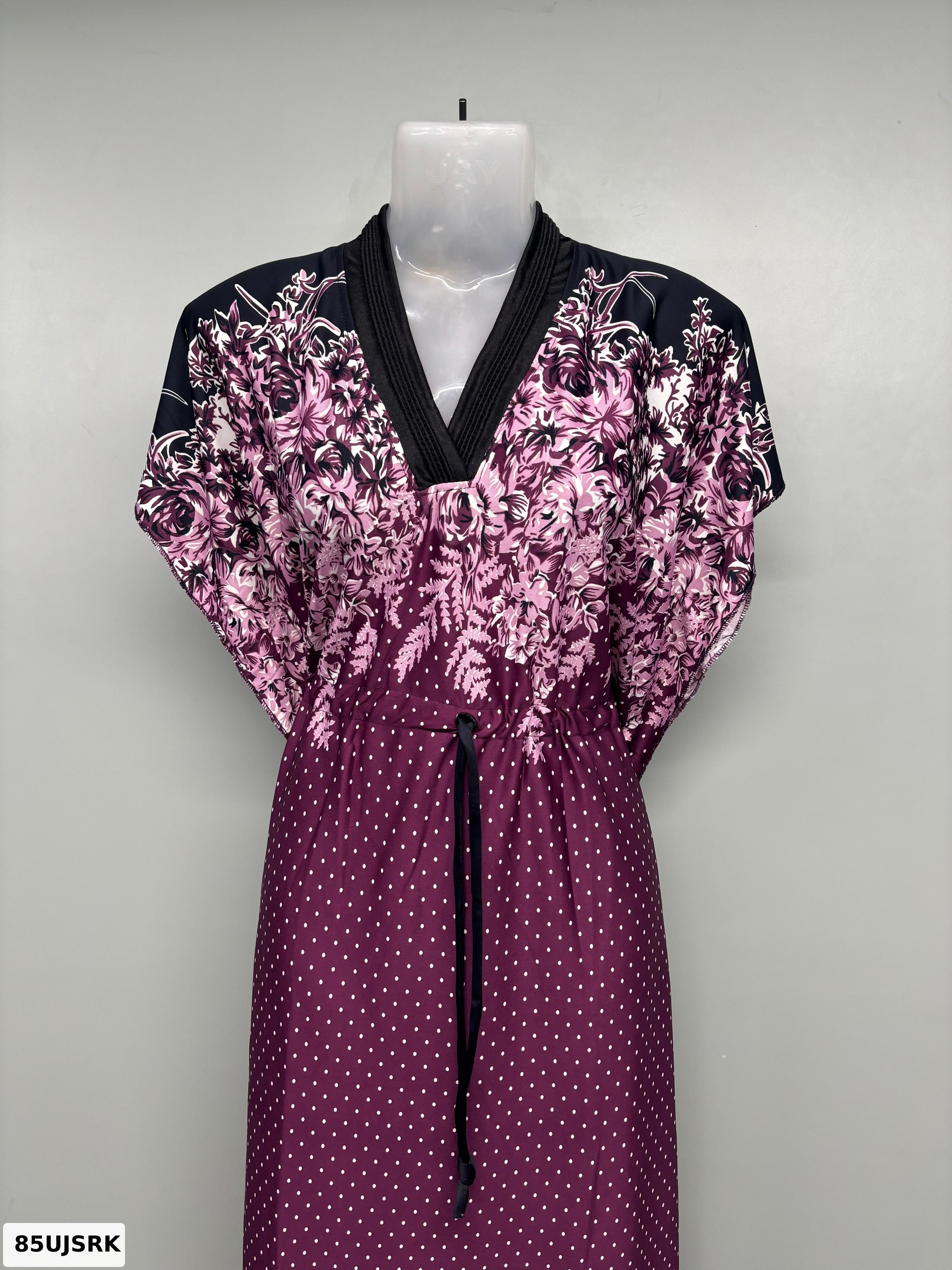 Malai Sareena Kaftan Nighty
