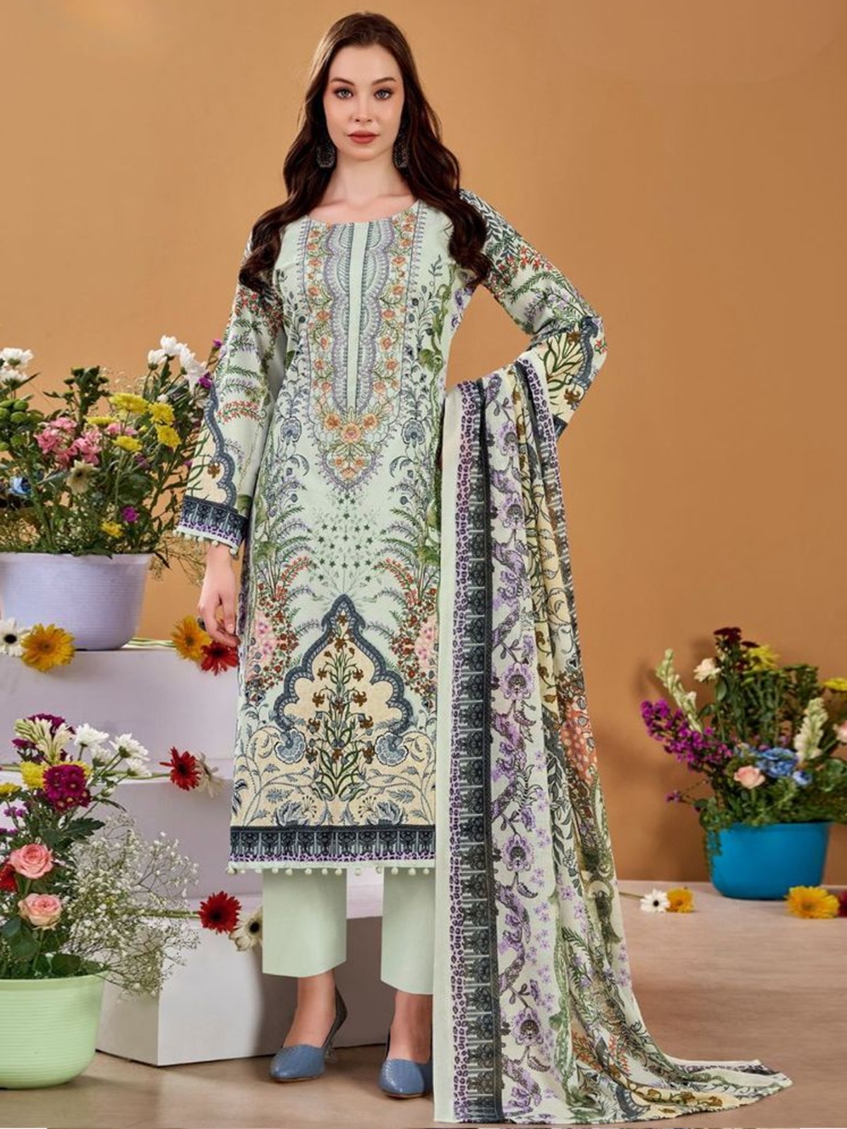 Pakistani 3 Pieces Full Stitched
