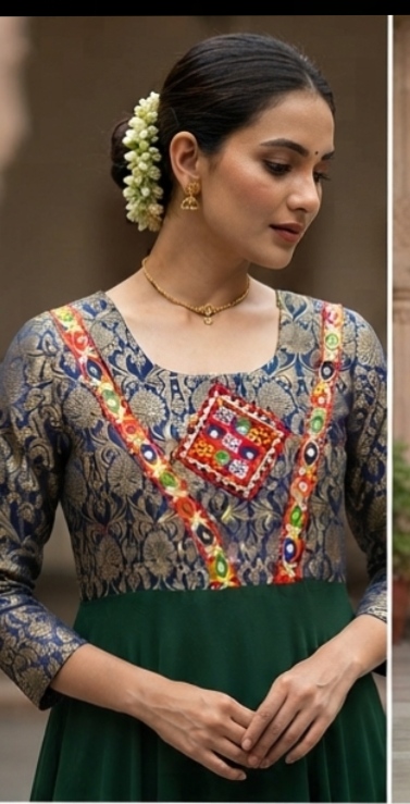 Designer One Piece With Navratri