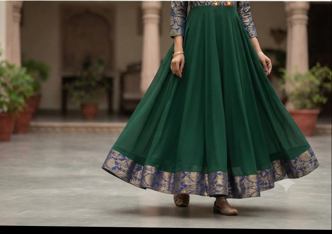 Designer One Piece With Navratri