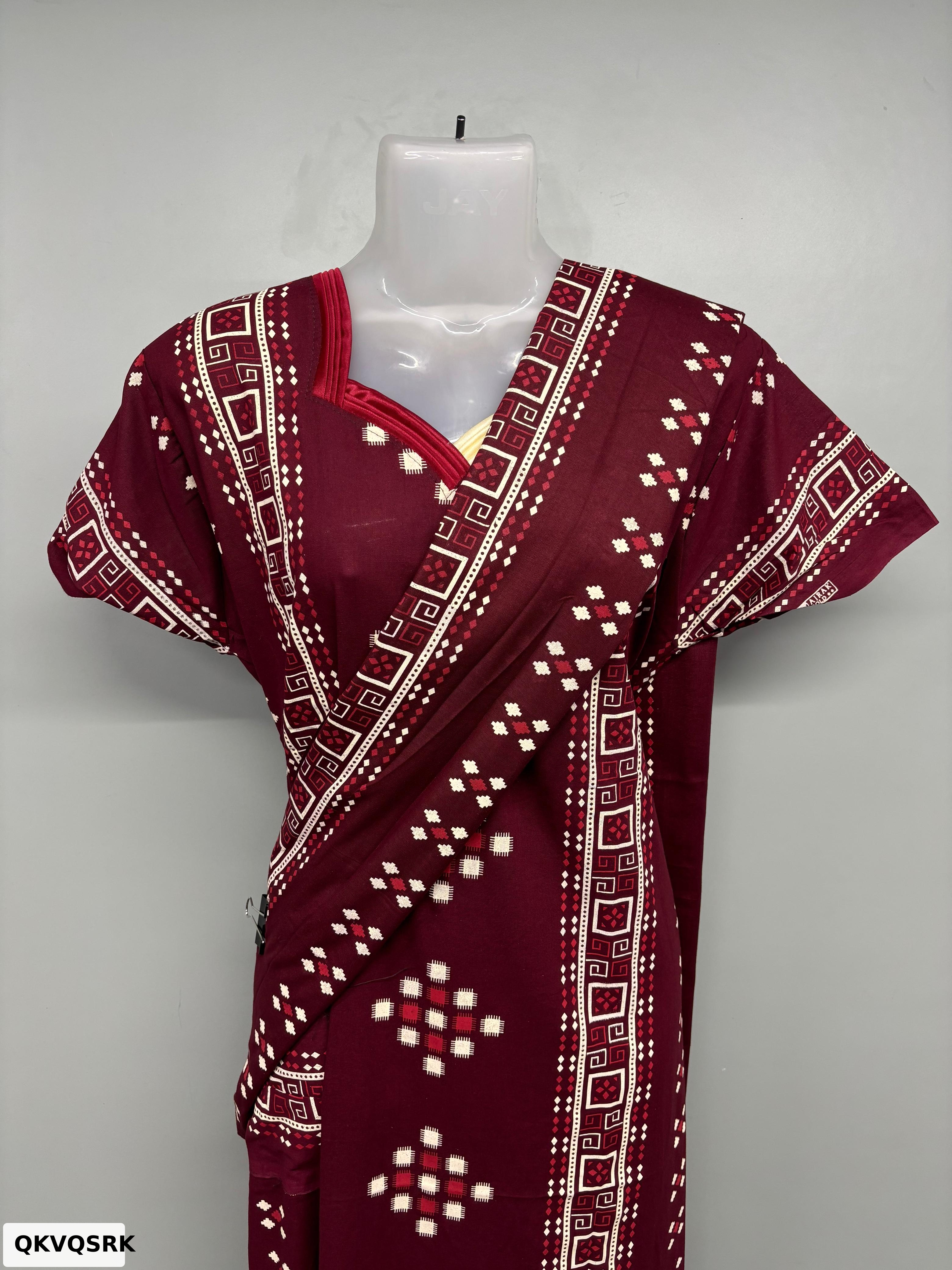 Apsara Nighty With Dupatta