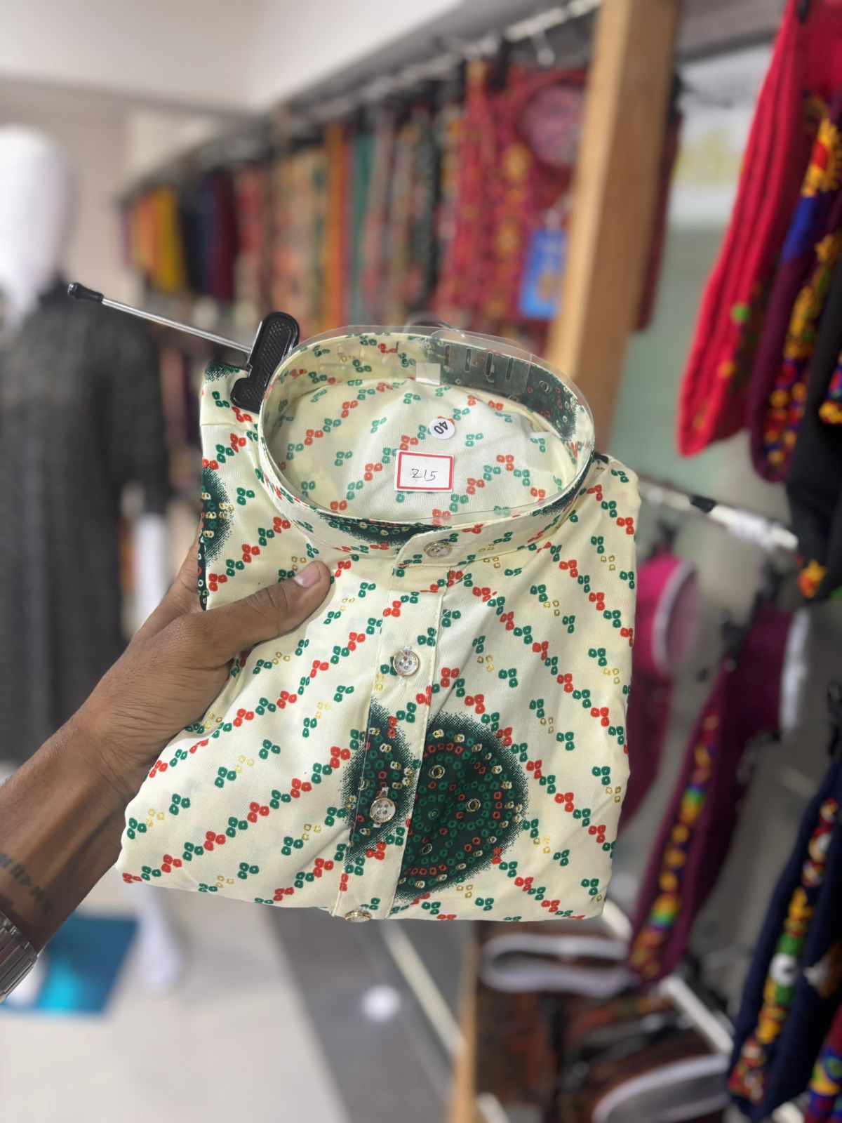 Reyon Heavy Printed Kurta