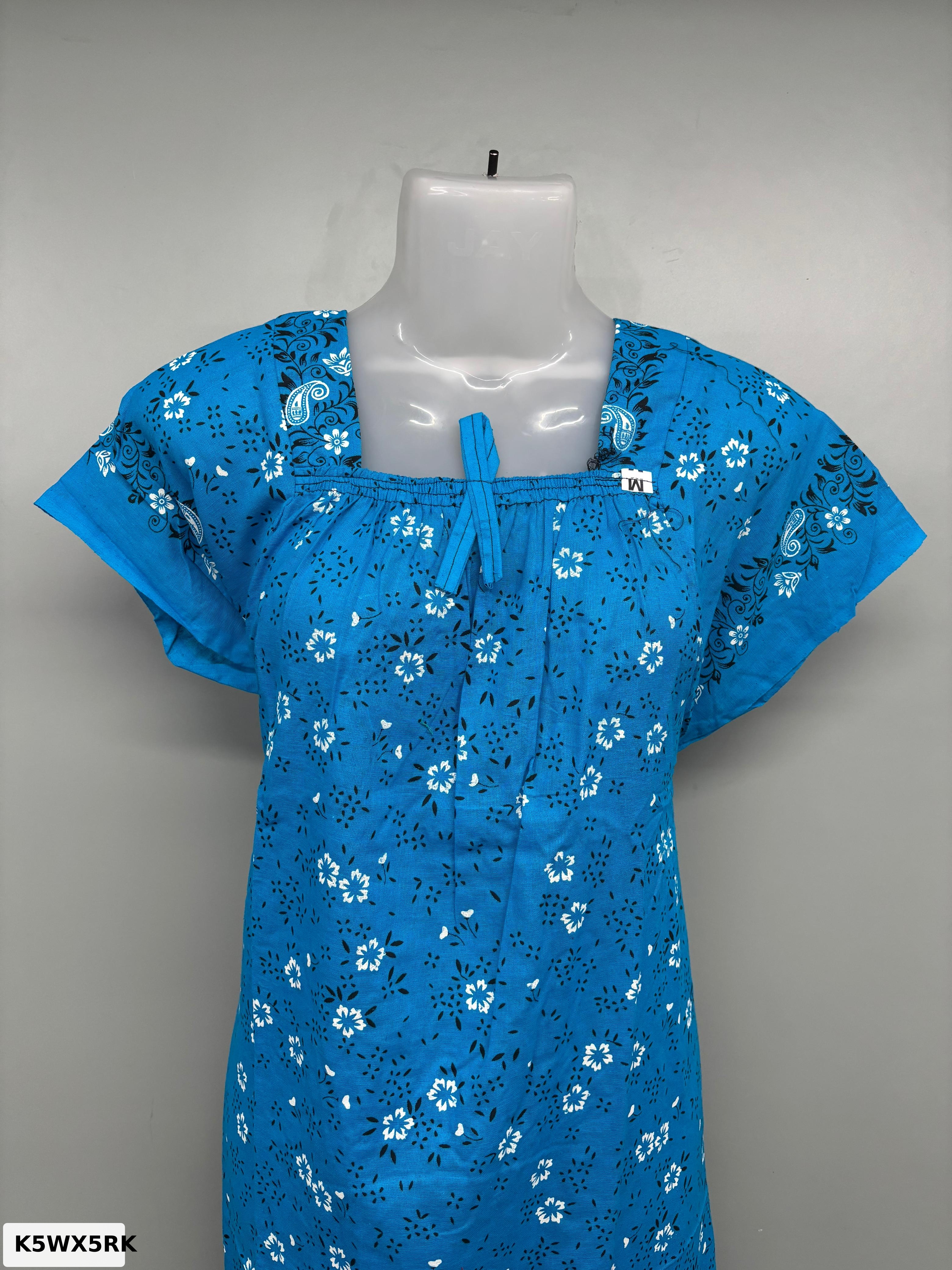 CLOTH COTTON CAROLA ELASTIC NECK NIGHTY