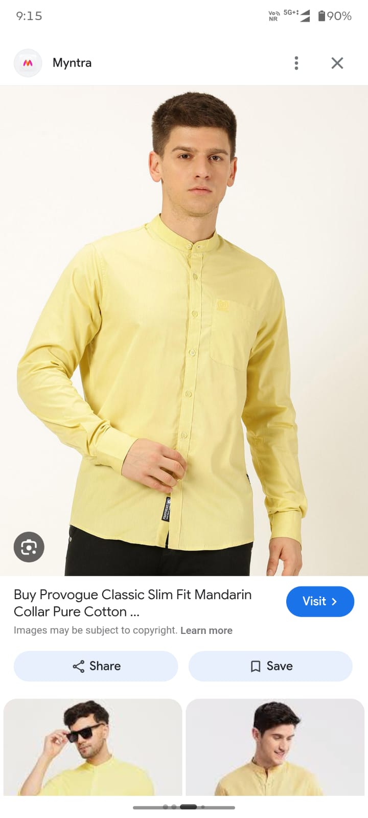 Men's Stand Collar Shirt Collection